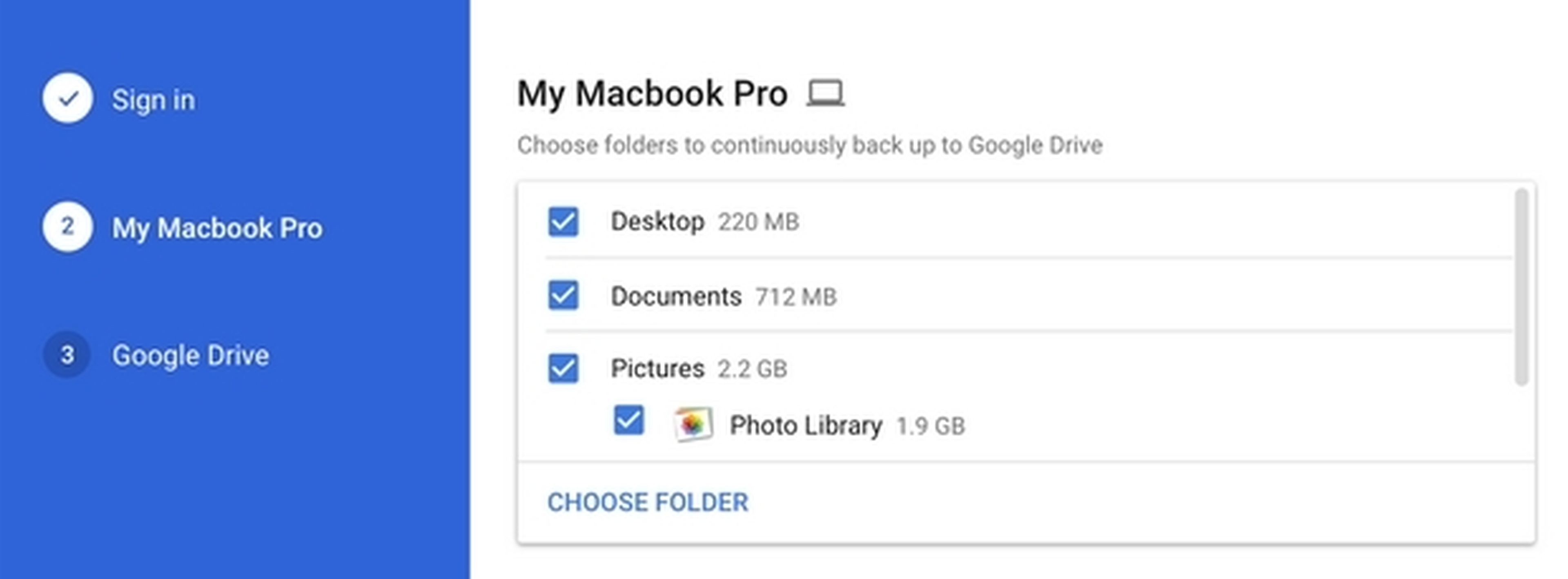 Google Drive permitirá guardar un backup completo del disco duro