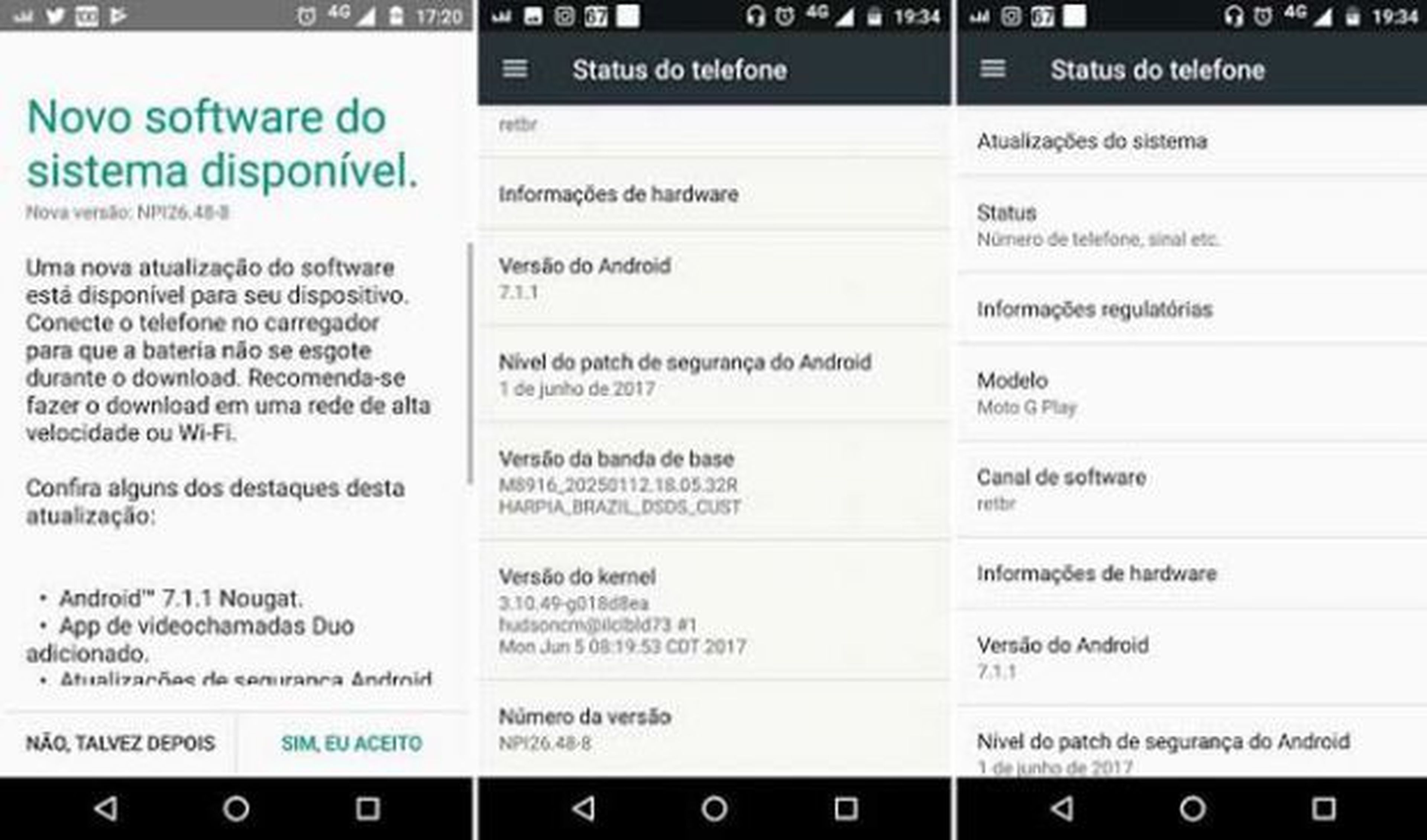Ya puedes actualizar tu Moto G4 Play a Android 7.1.1 Nougat