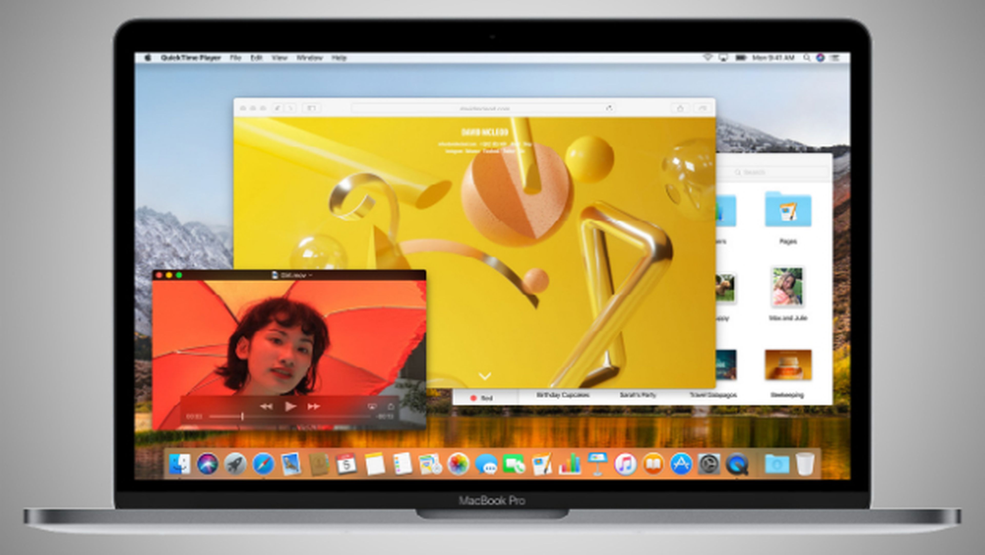 Actualizar macOS a High Sierra en MacBook.