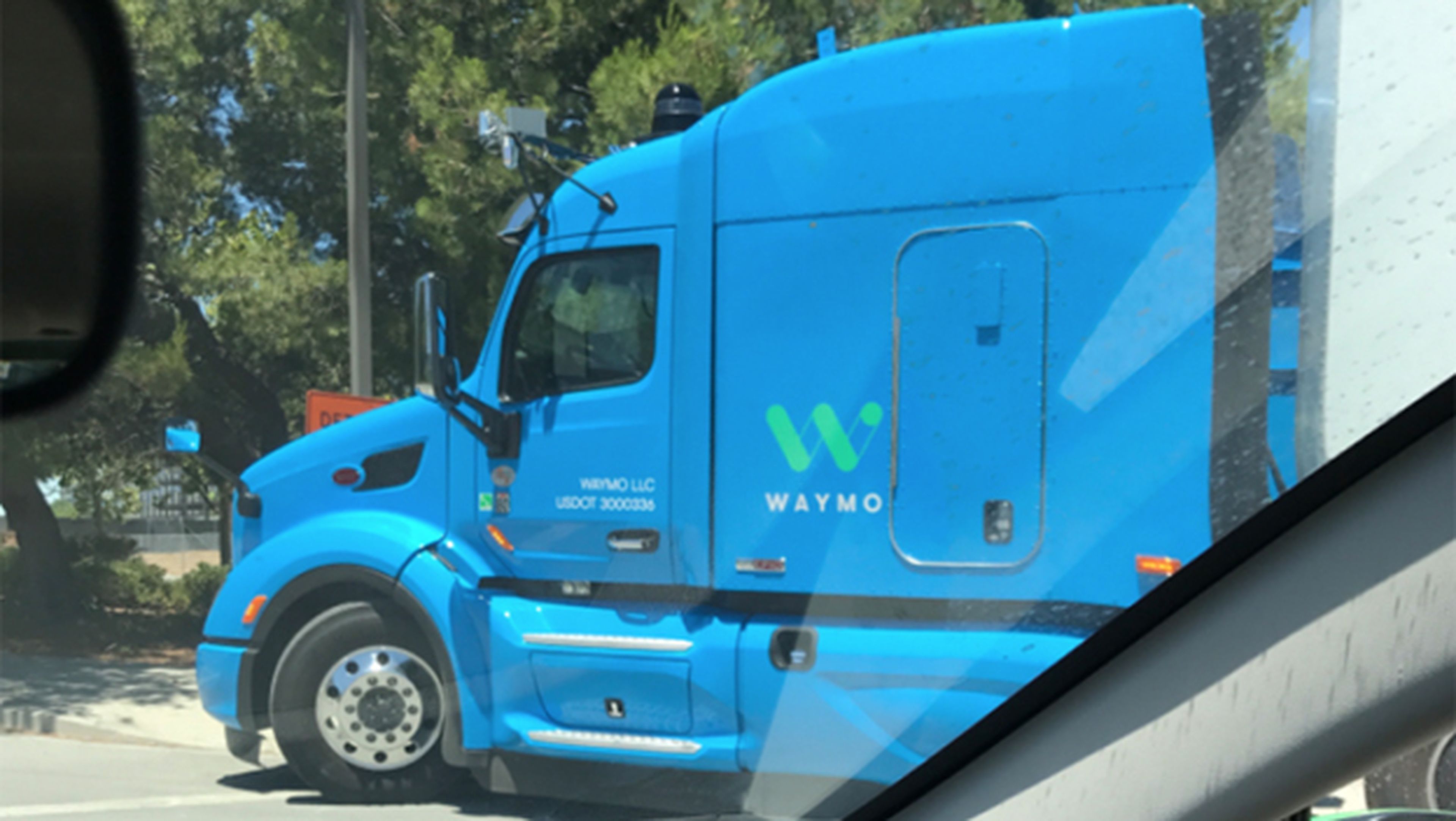 El camión autónomo en el que trabaja Waymo (Google)