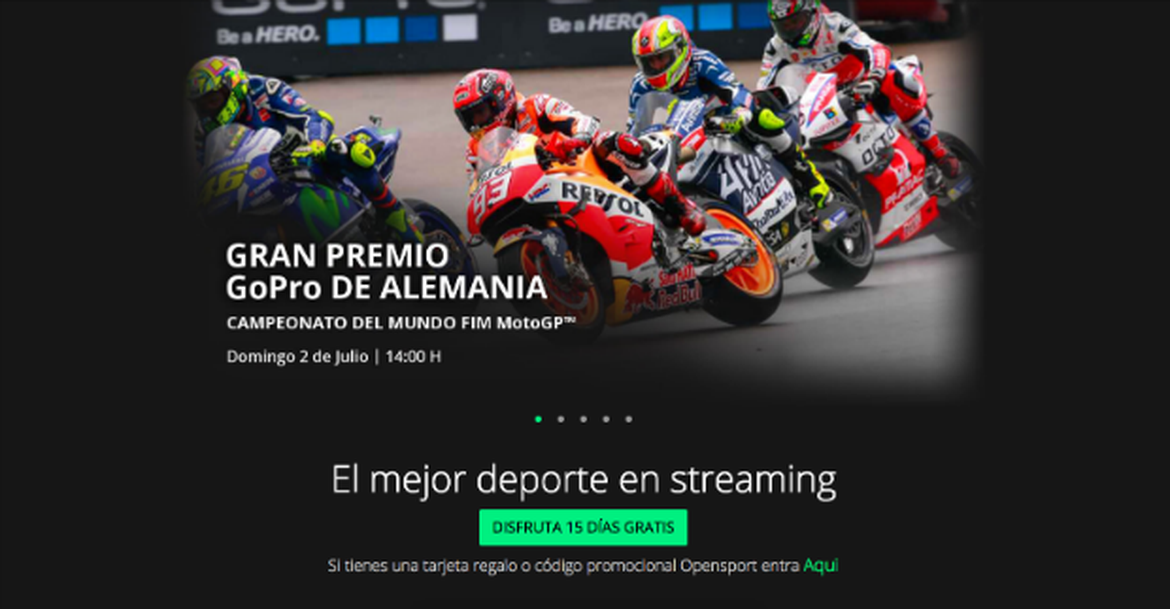 Cómo y dónde ver en directo online MotoGP: Gran Premio Alemania 2017 en Internet