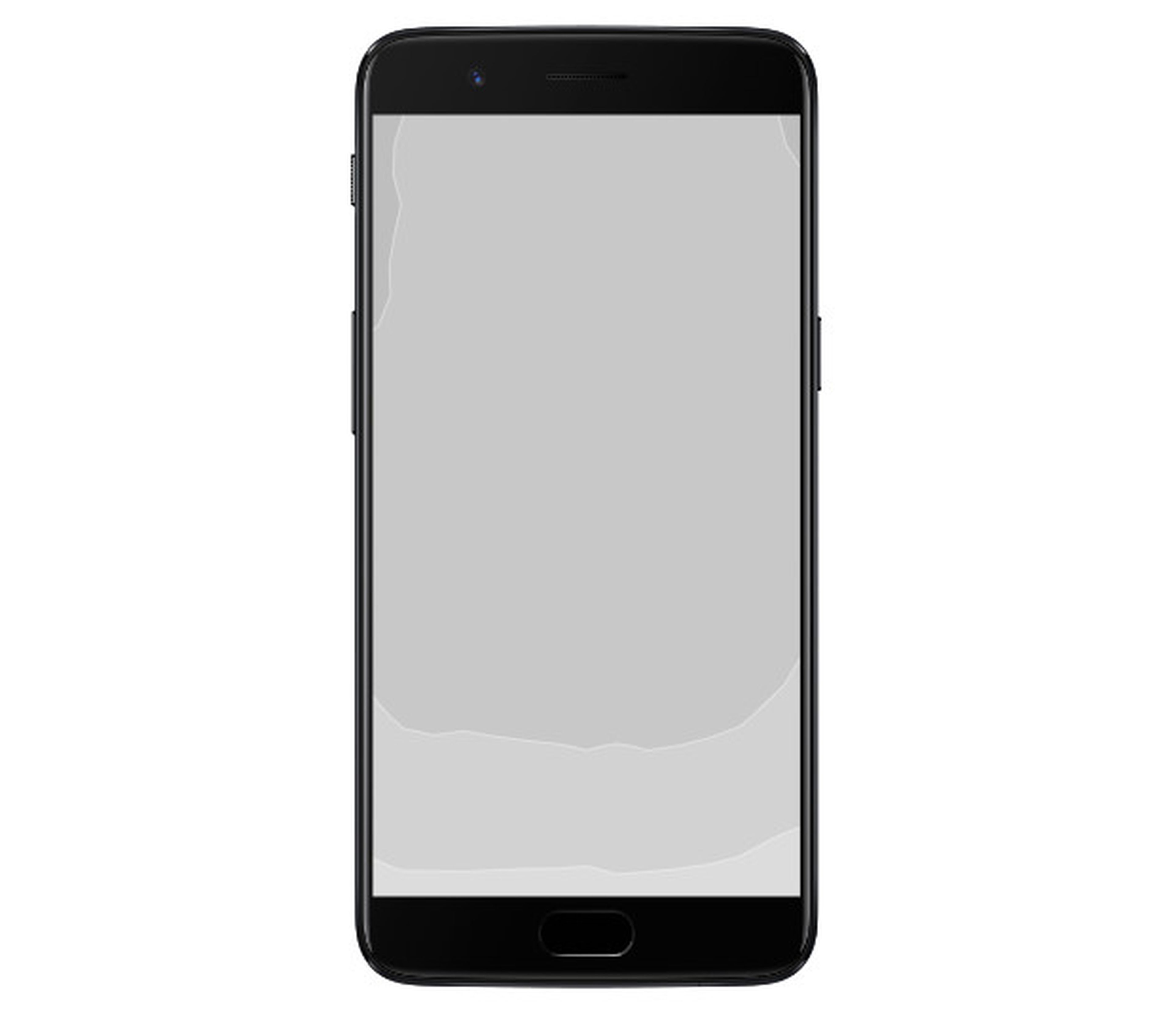 Distribución brillo pantalla OnePlus 5