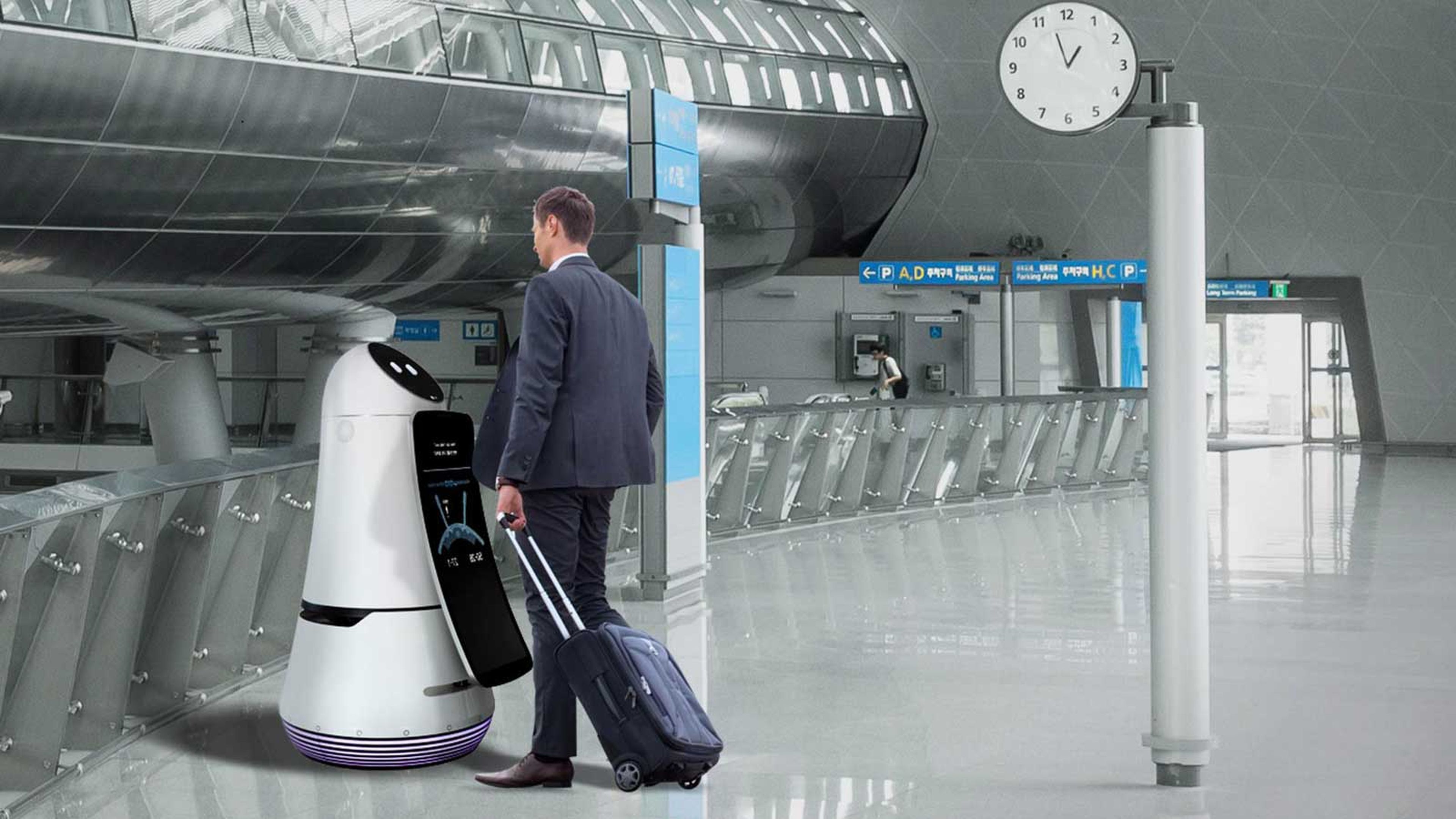 LG ultima su flota de robots para el aeropuerto de Seúl