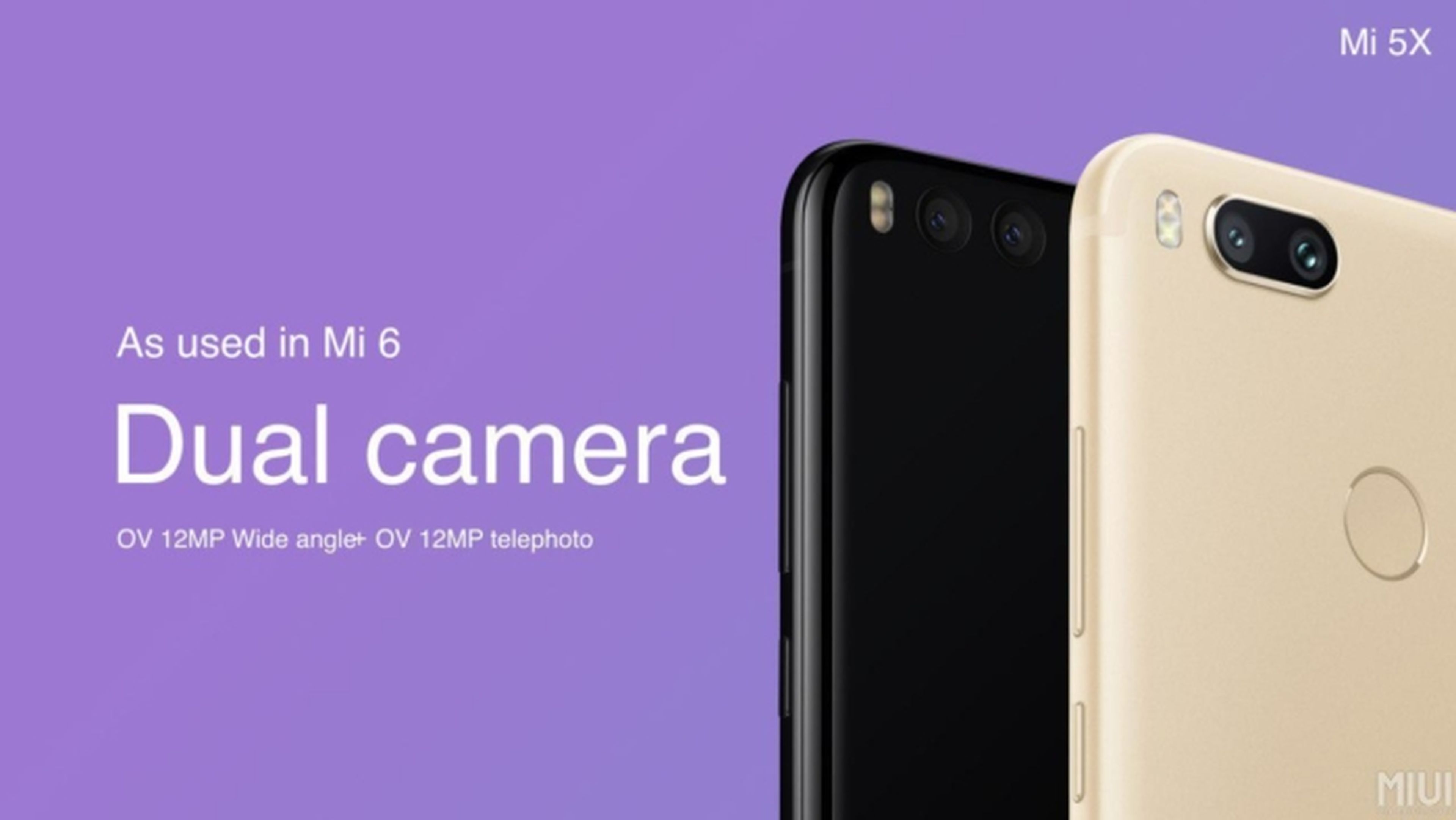 Xiaomi Mi 5X, el nuevo gama media de la marca china