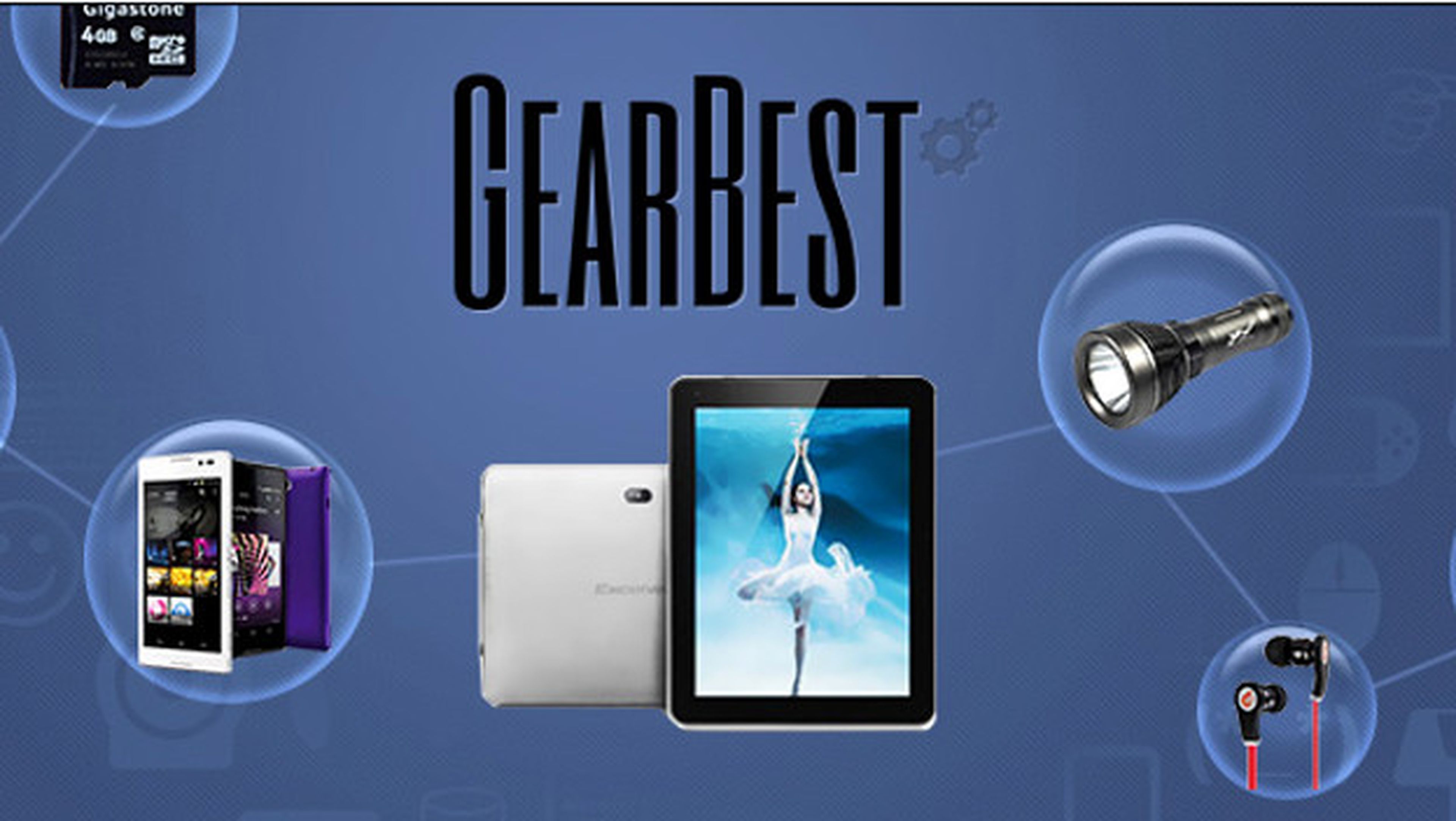 GearBest, una web para comprar móviles con descuento.