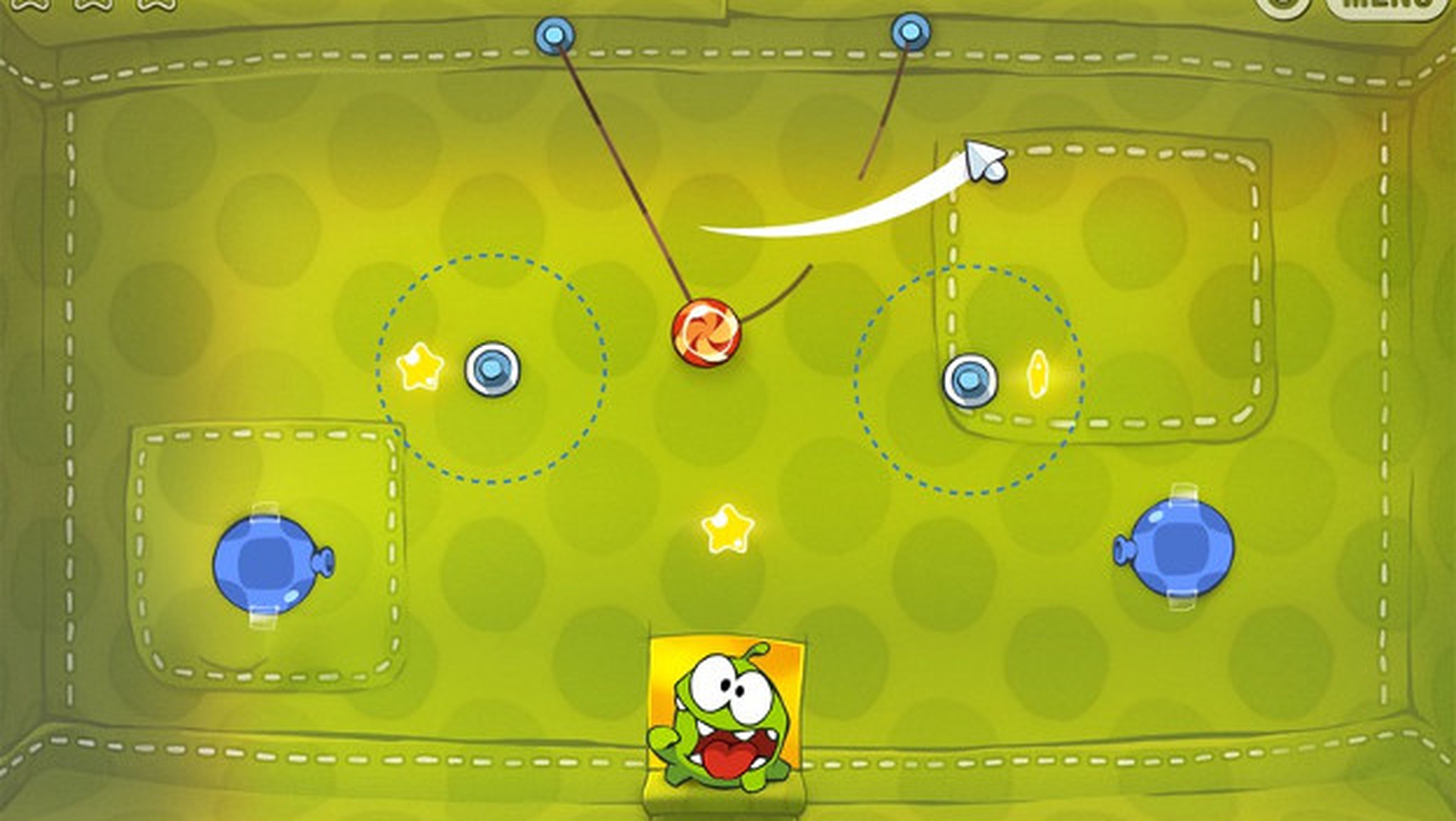 Cut the rope.