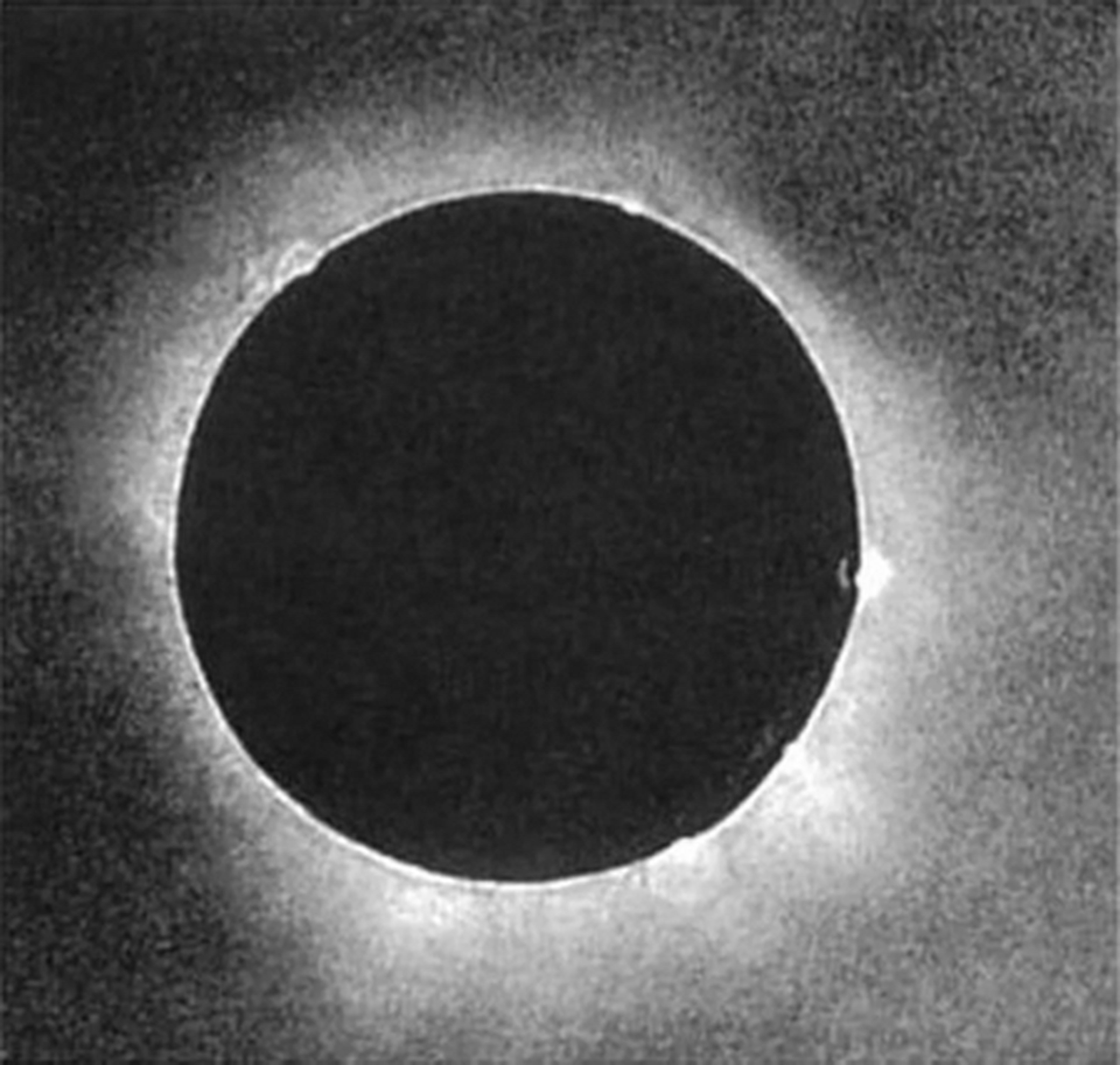 Esta es la primera foto de un eclipse de sol, tomada en 1851