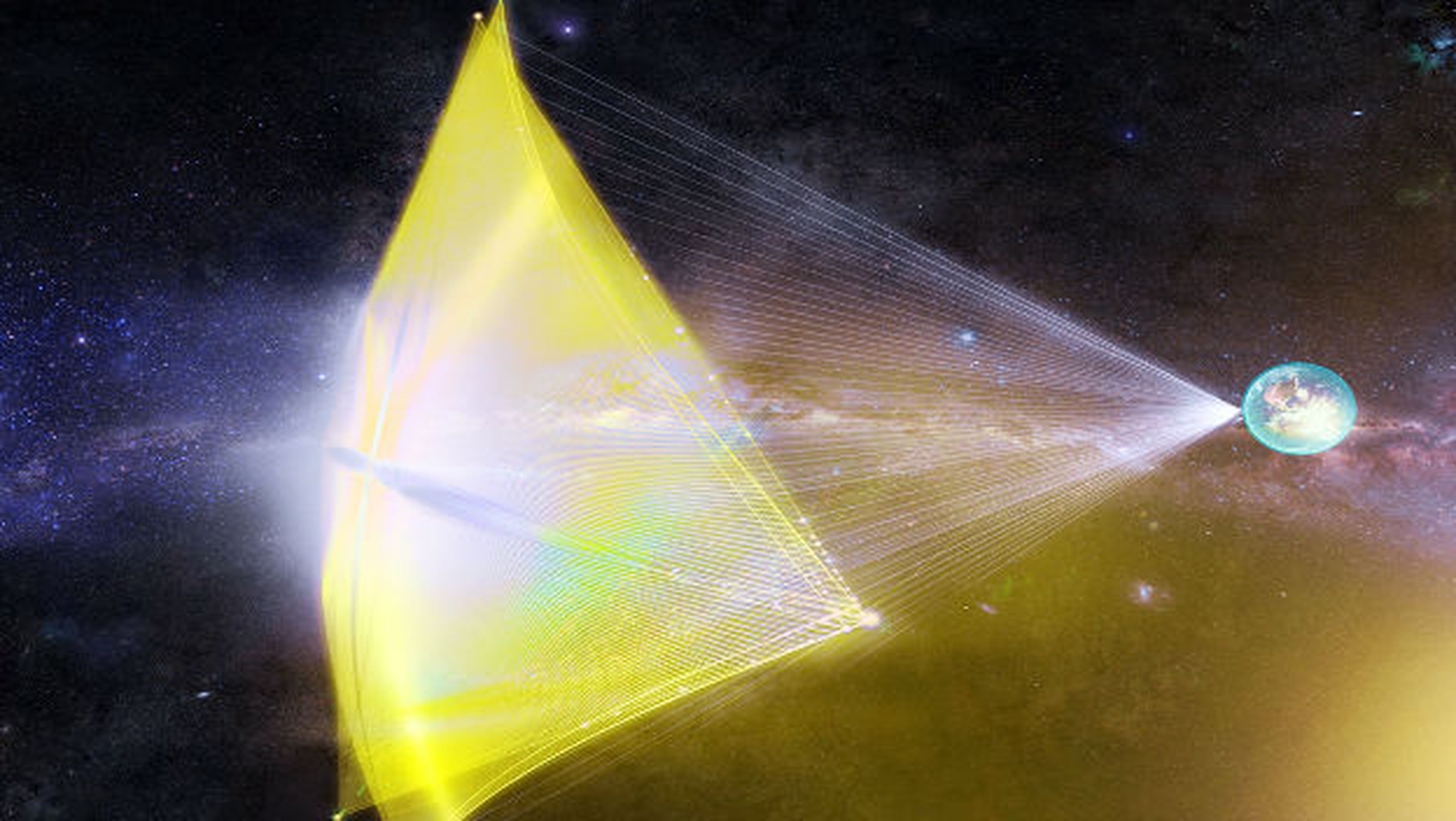 Ingenieros han lanzado al espacio la primera nave interestelar de la historia y tiene el tamaño de un chip