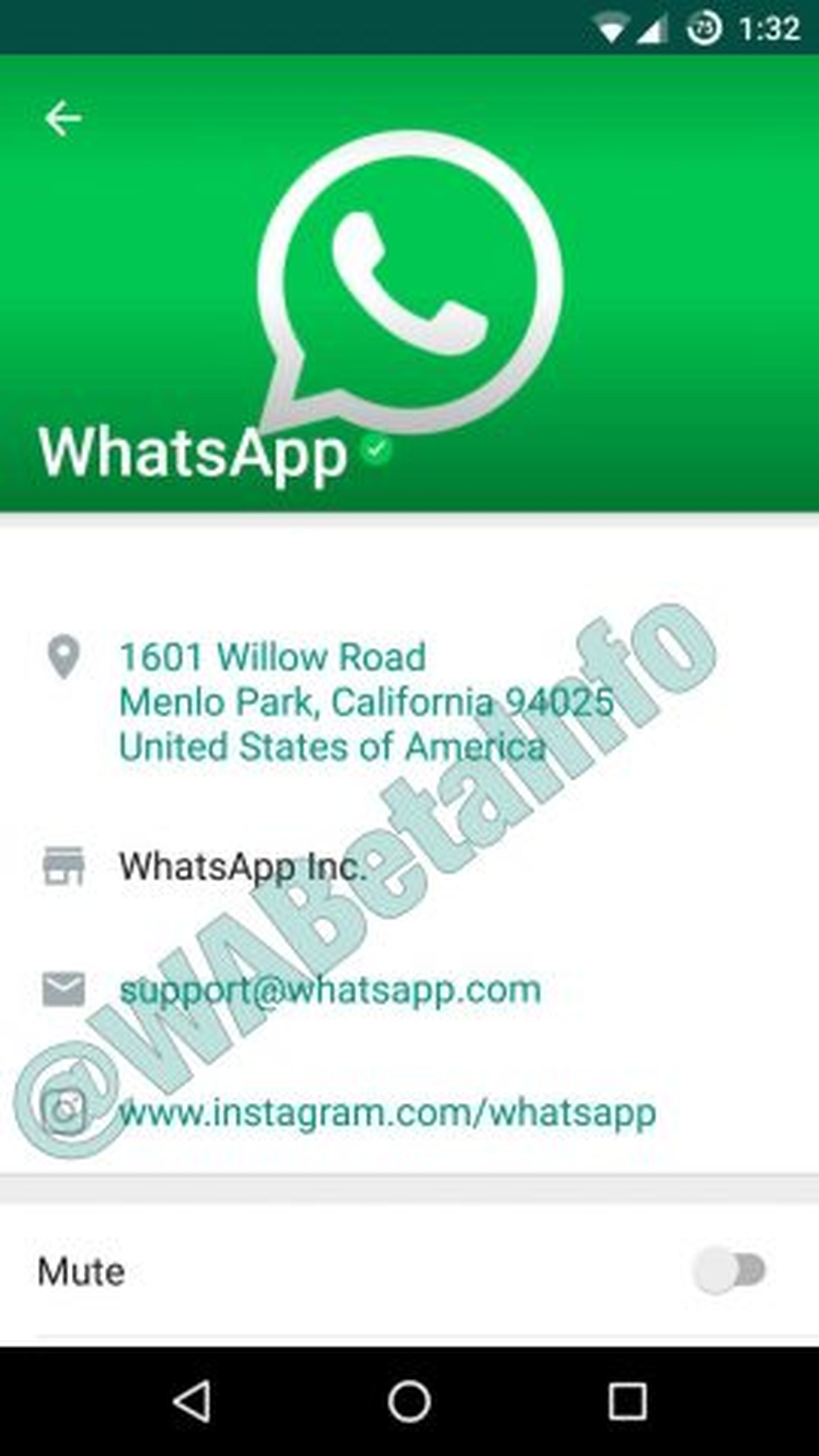 Primera imagen de WhatsApp Business, nueva app para empresas