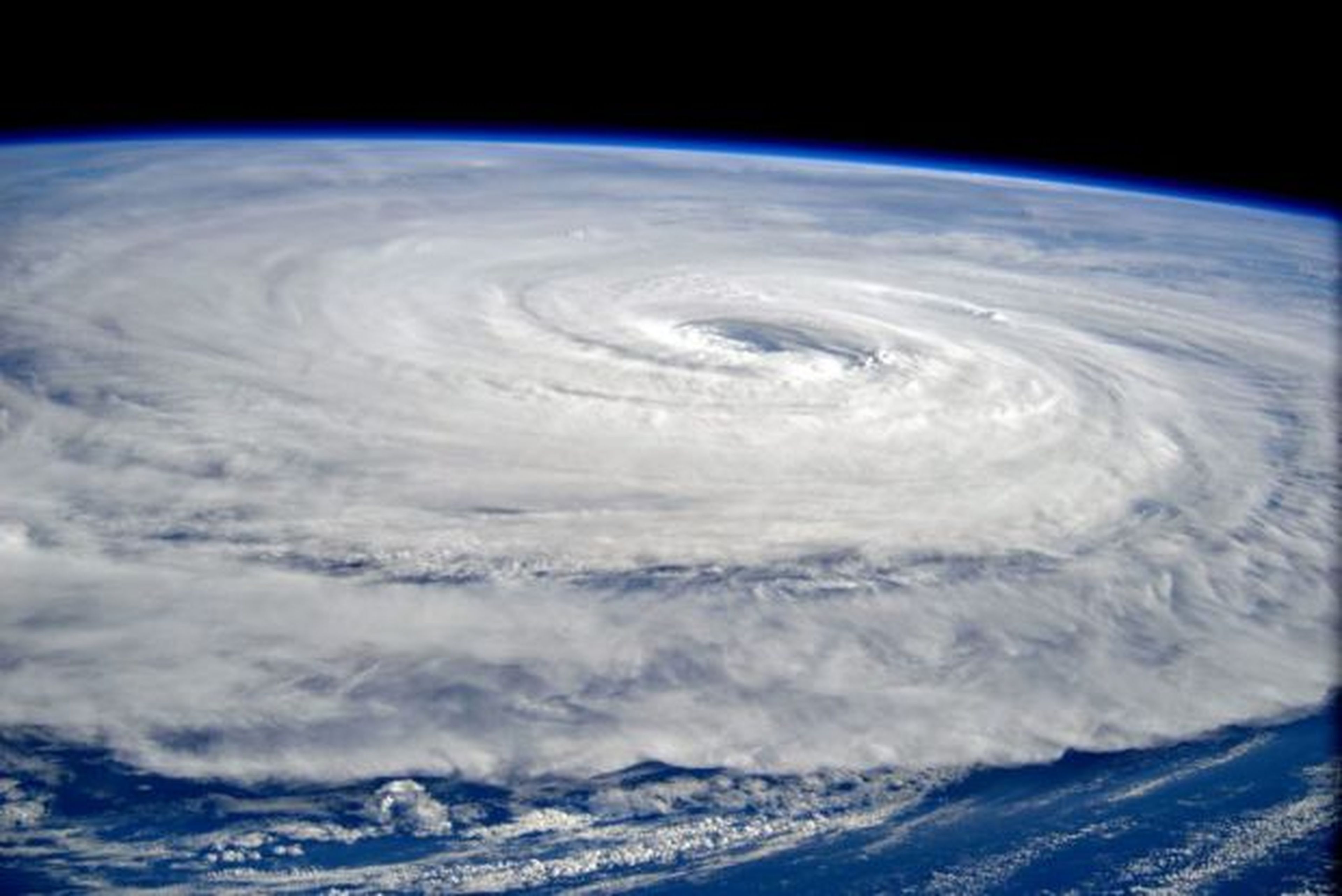 Así se ve el espectacular tifón Noru desde el espacio