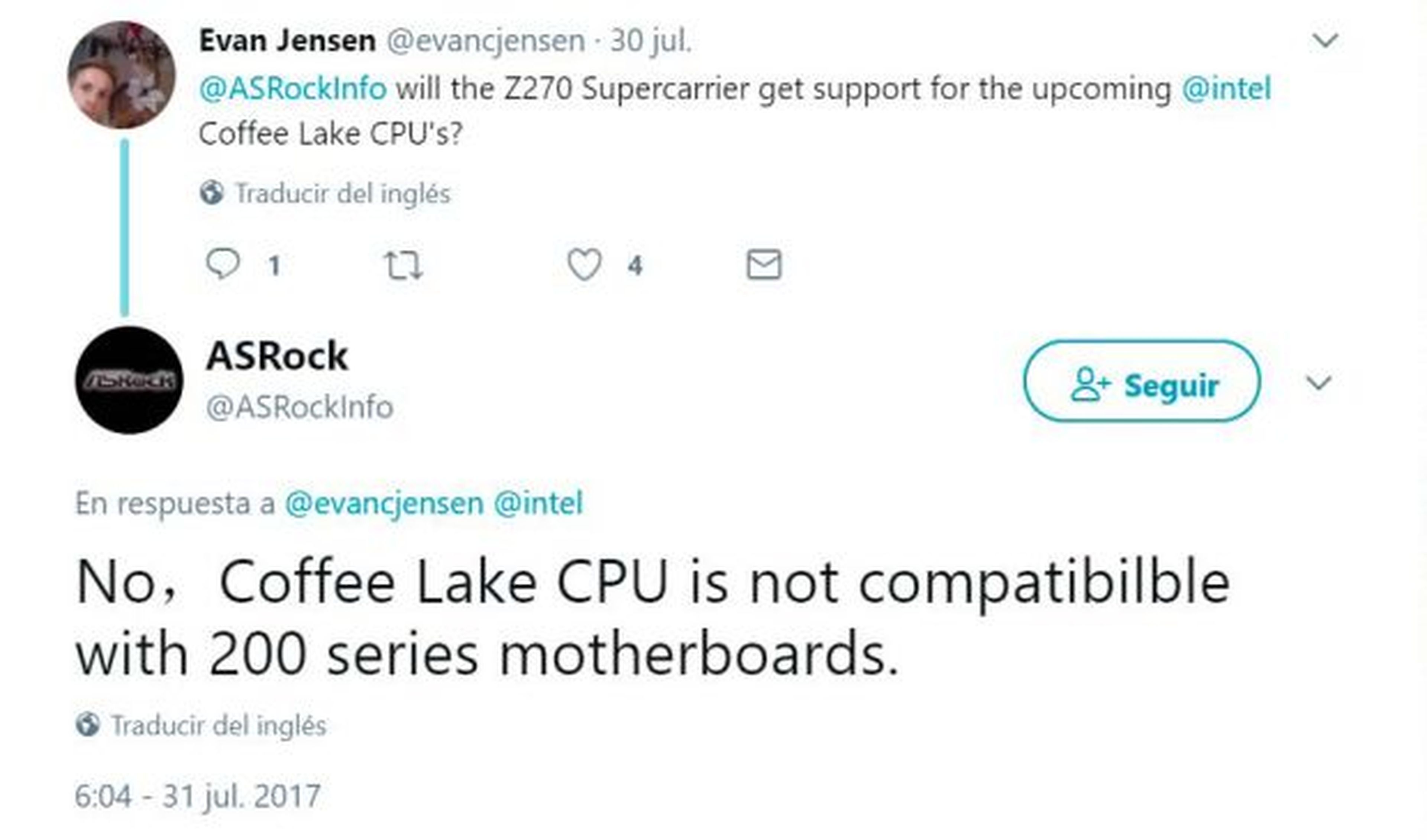 ¿Tendrás que cambiar de placa por culpa de Intel Coffee Lake?