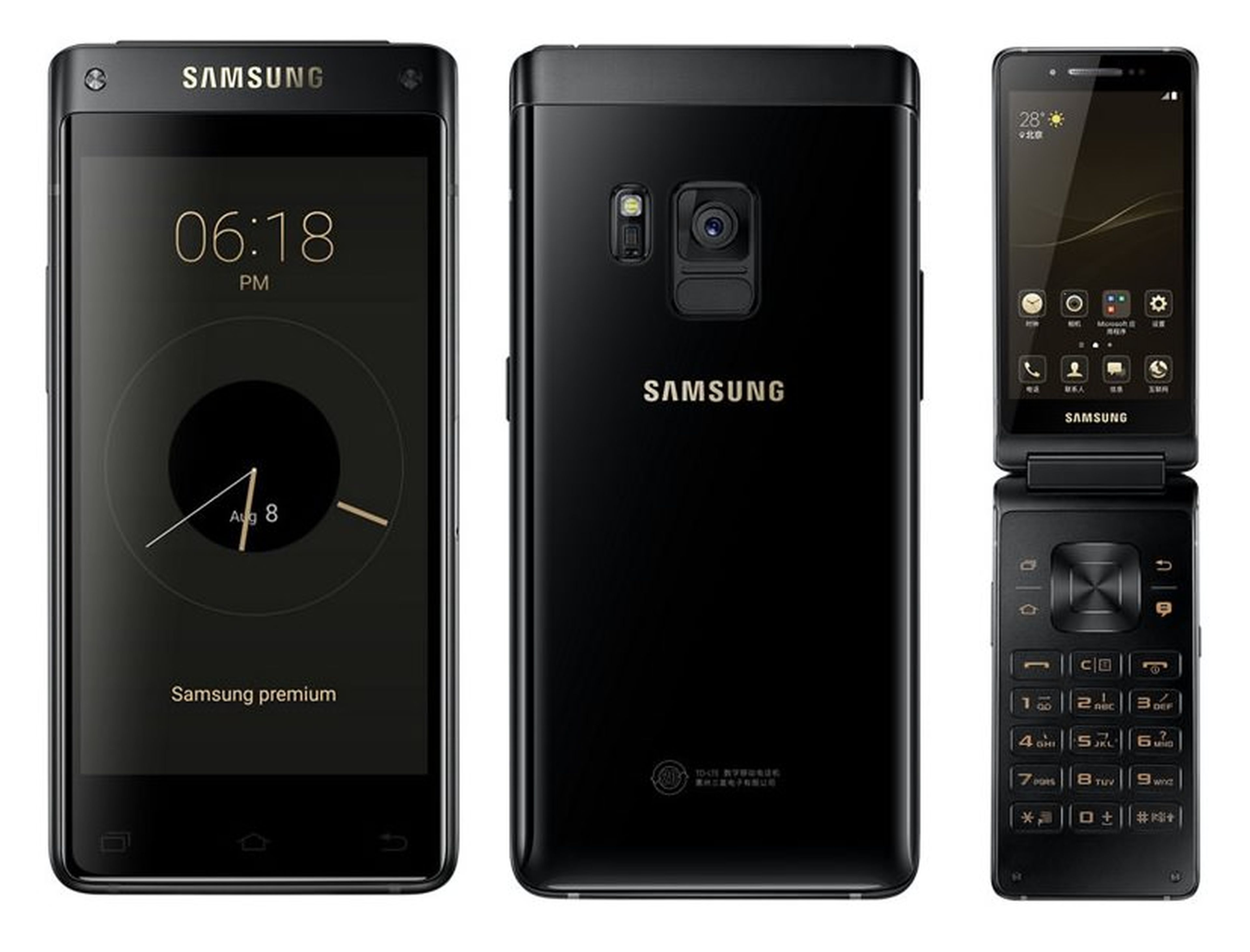 Samsung Leadership 8, el móvil plegable que no podrás comprar