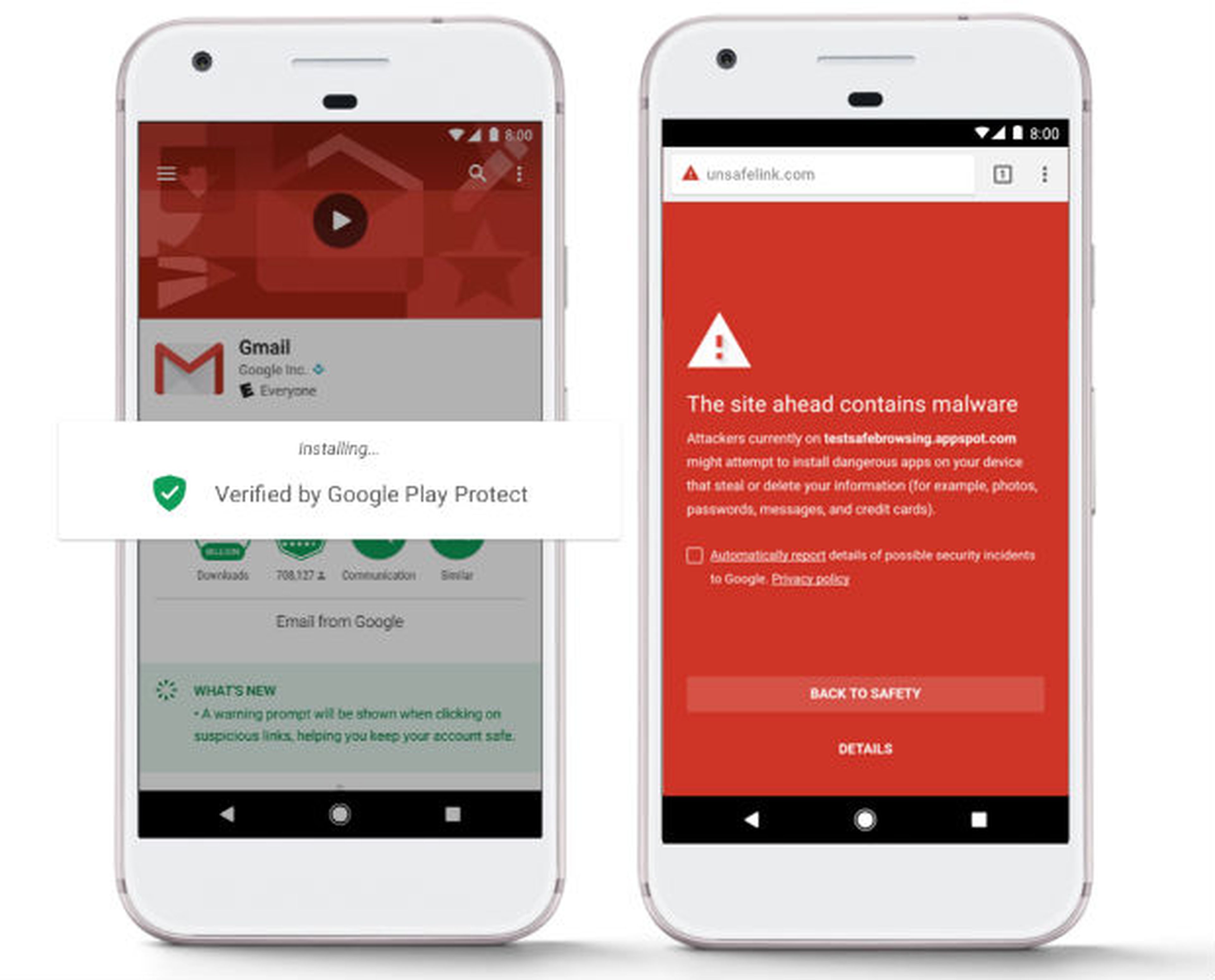 Google Play Protect, ya disponible en Android