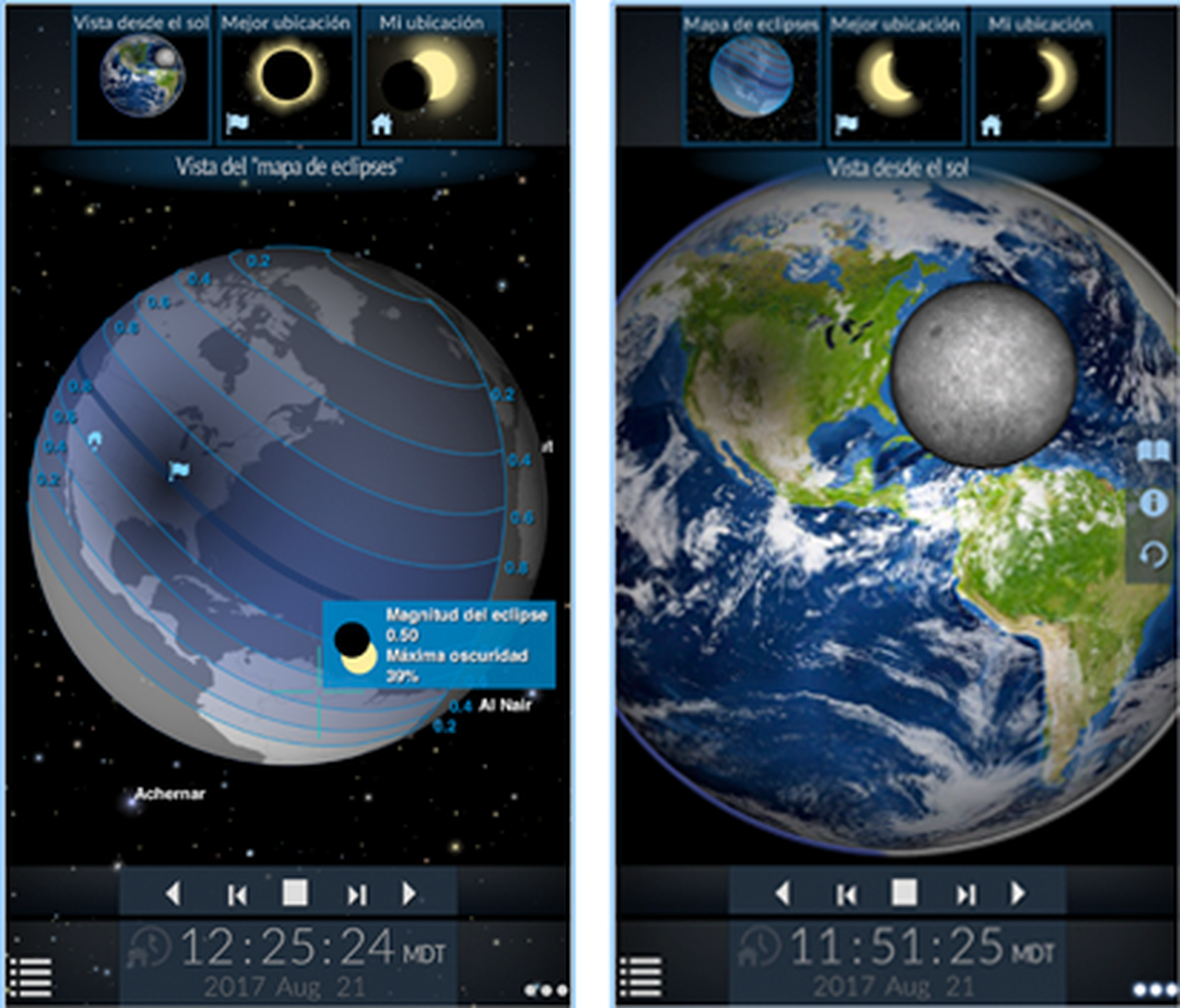 Las mejores apps para ver el eclipse solar de agosto 2017