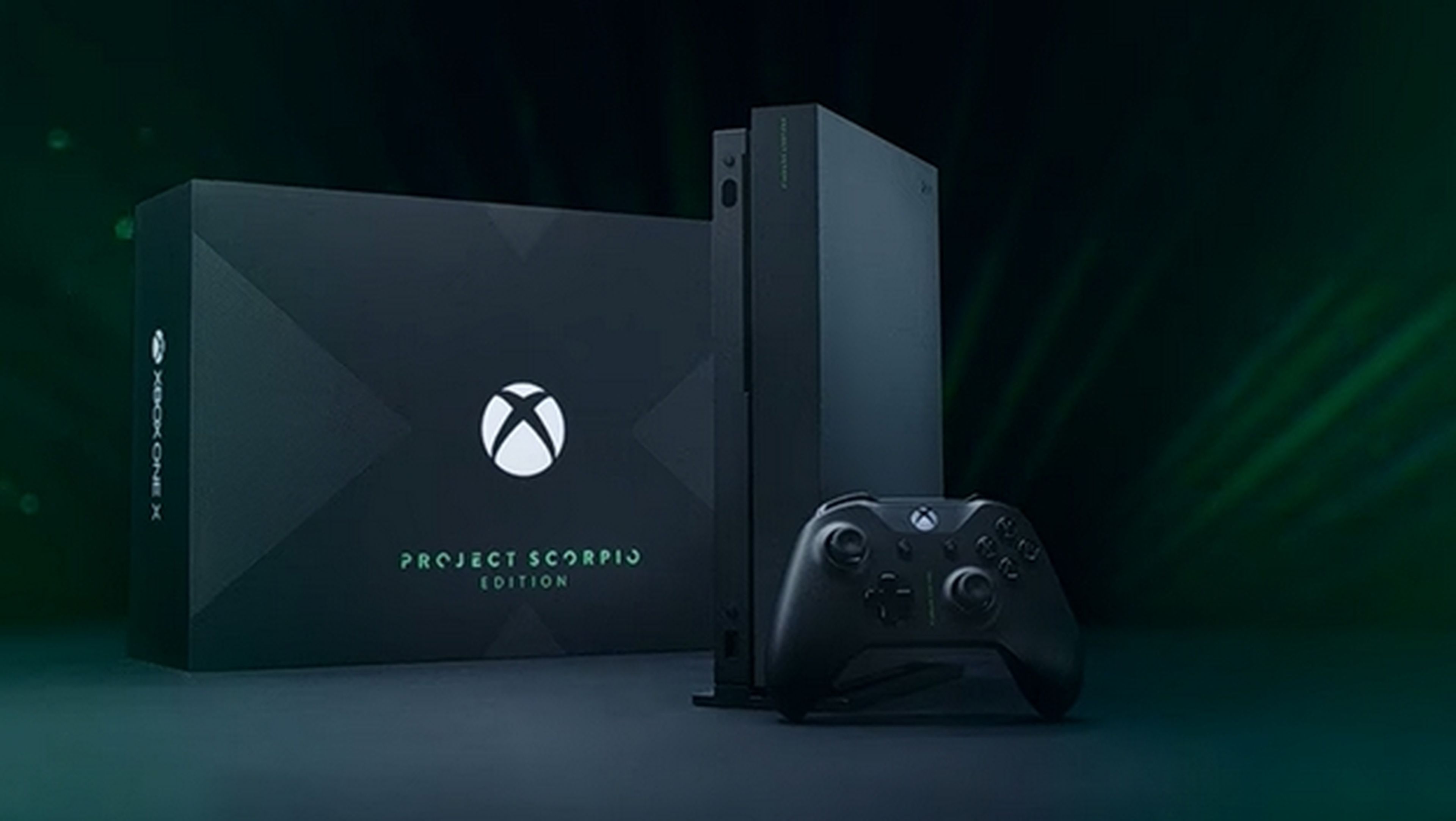 Novedades y unboxing de Xbox One X en Gamescom 2017