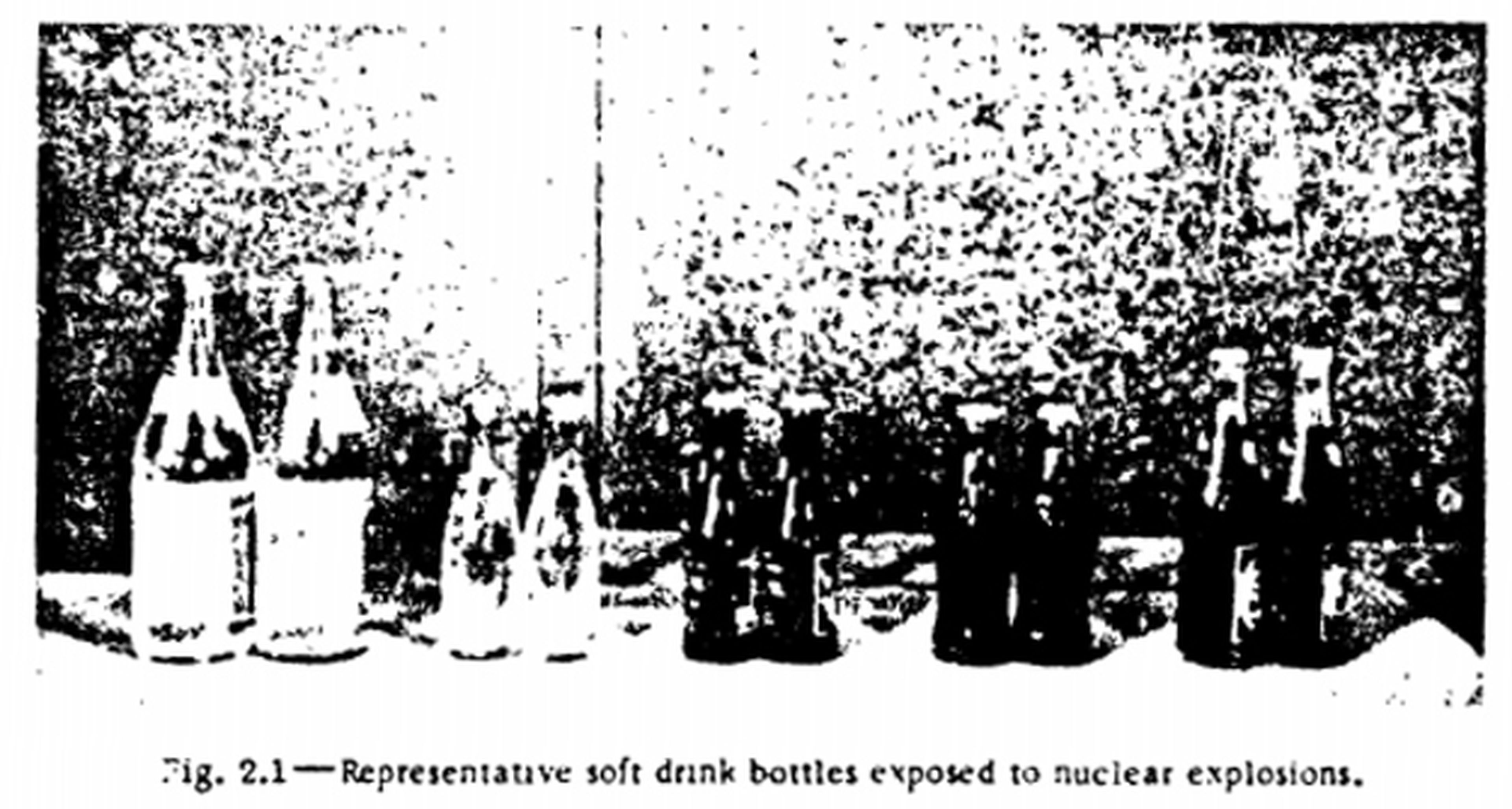 Cómo afecta una explosión nuclear a las bebidas