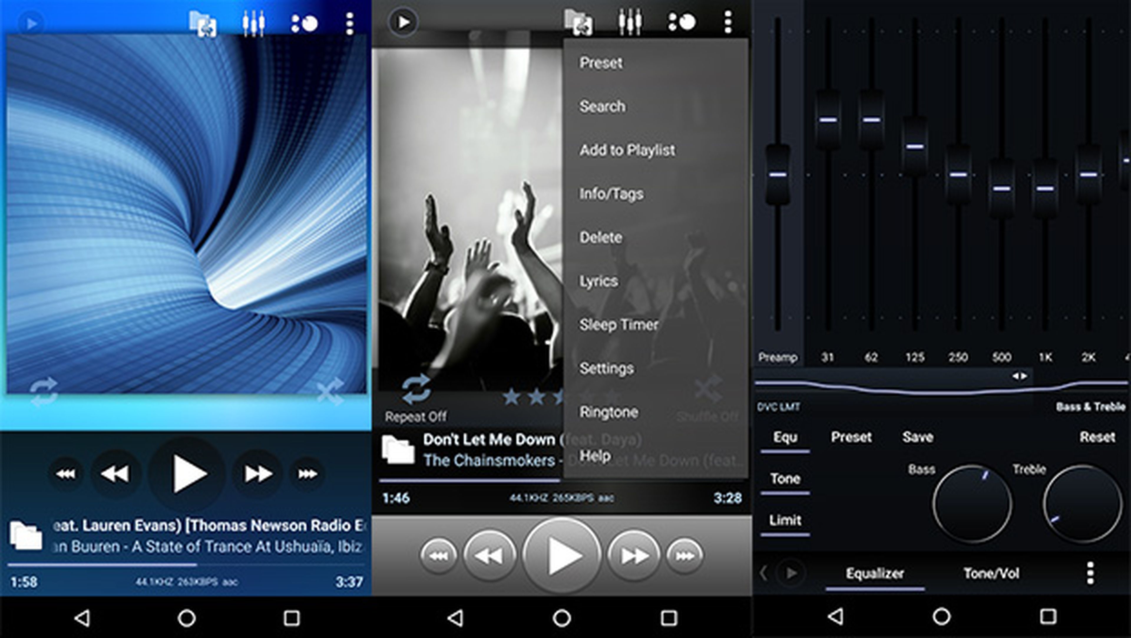 Los mejores reproductores de música gratuitos para Android