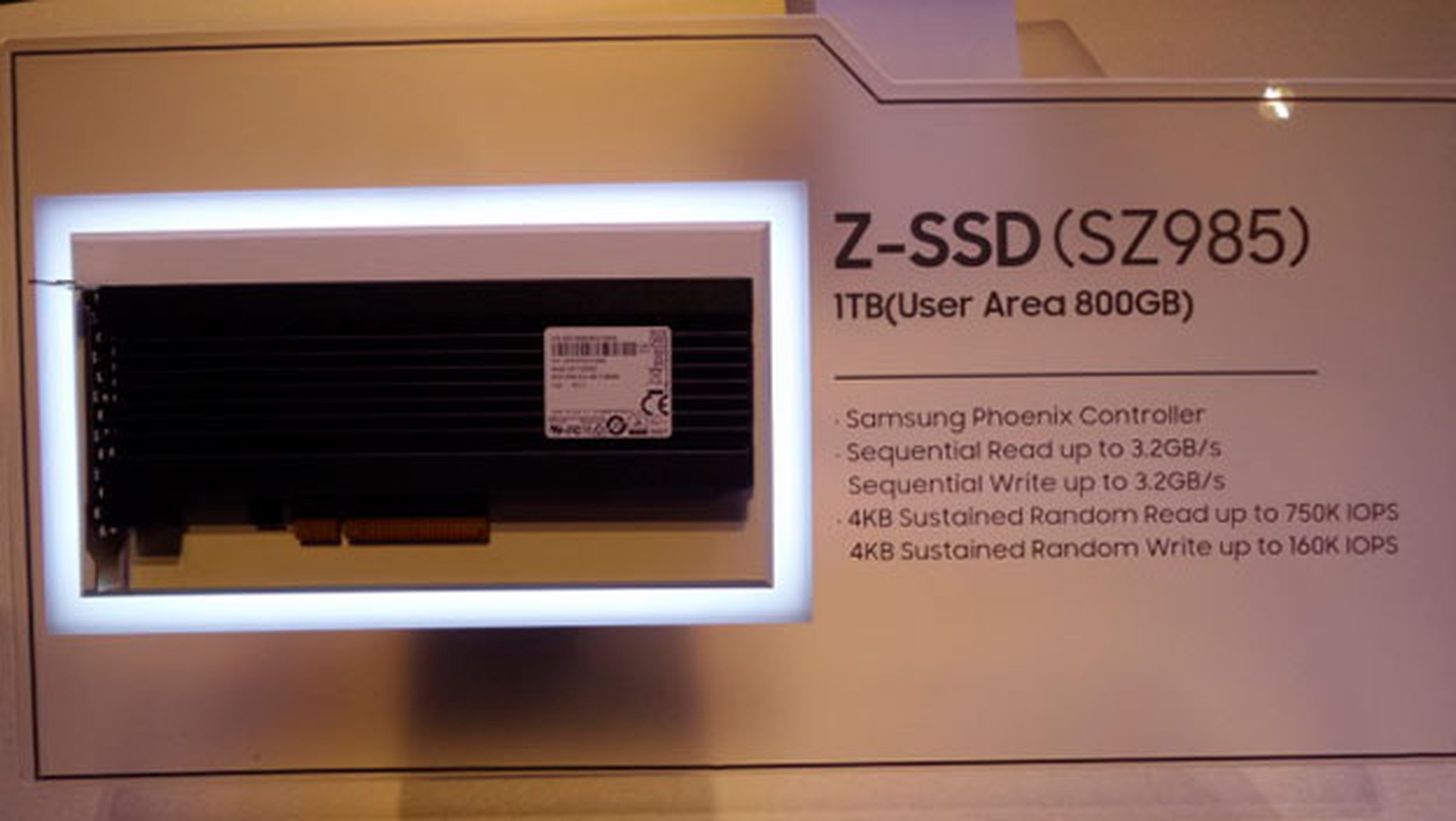 Samsung podría empezar a fabricar los Z-SSD en 2018