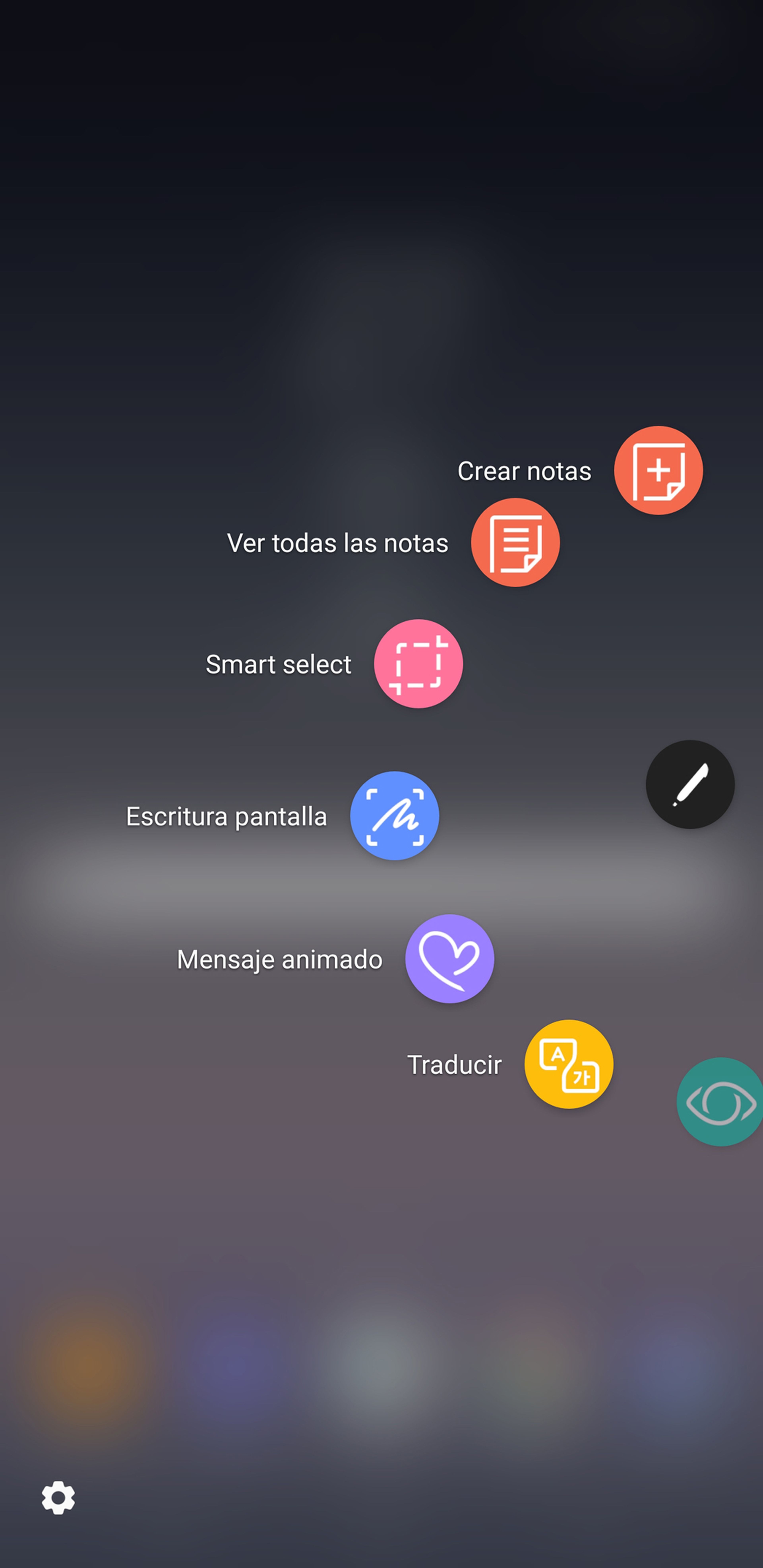 S Pen en el Note 8: funciones, menús y ajustes