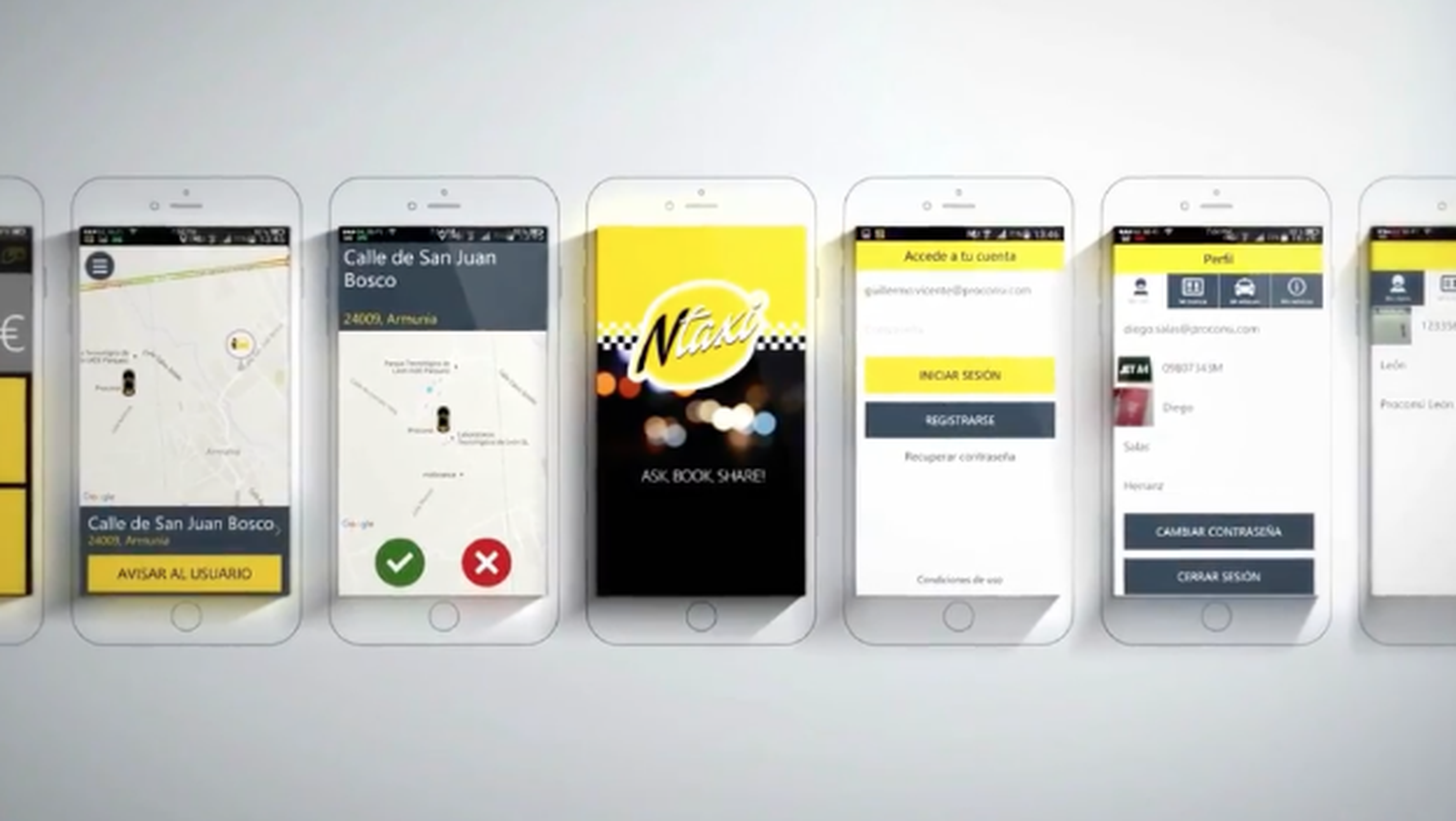 NTaxi, la primera aplicación para compartir taxi de España.