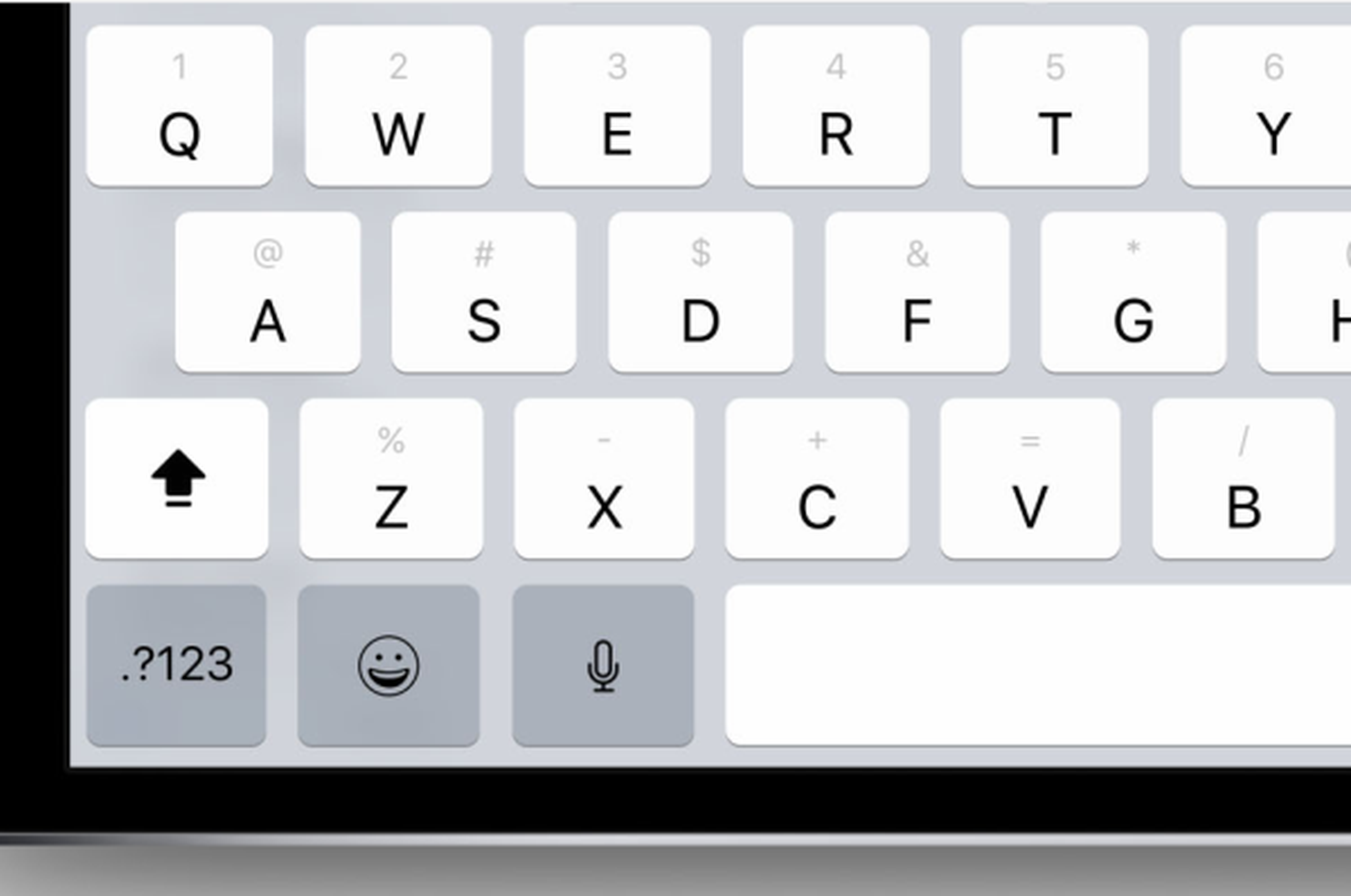 Doble teclado para iPad iOS 11