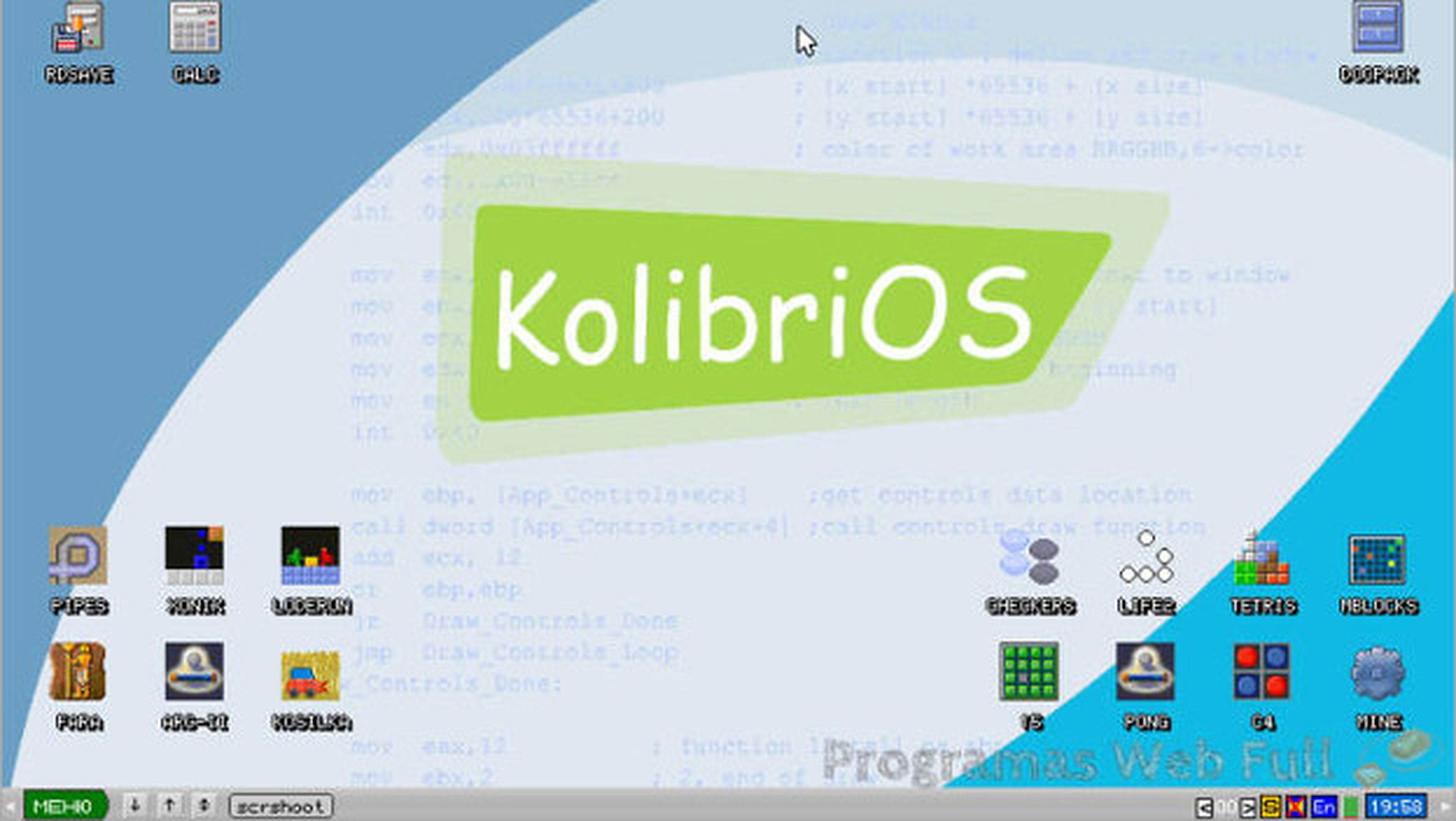 Kolibri OS, un proyecto Open Source de sistema operativo para la educación.