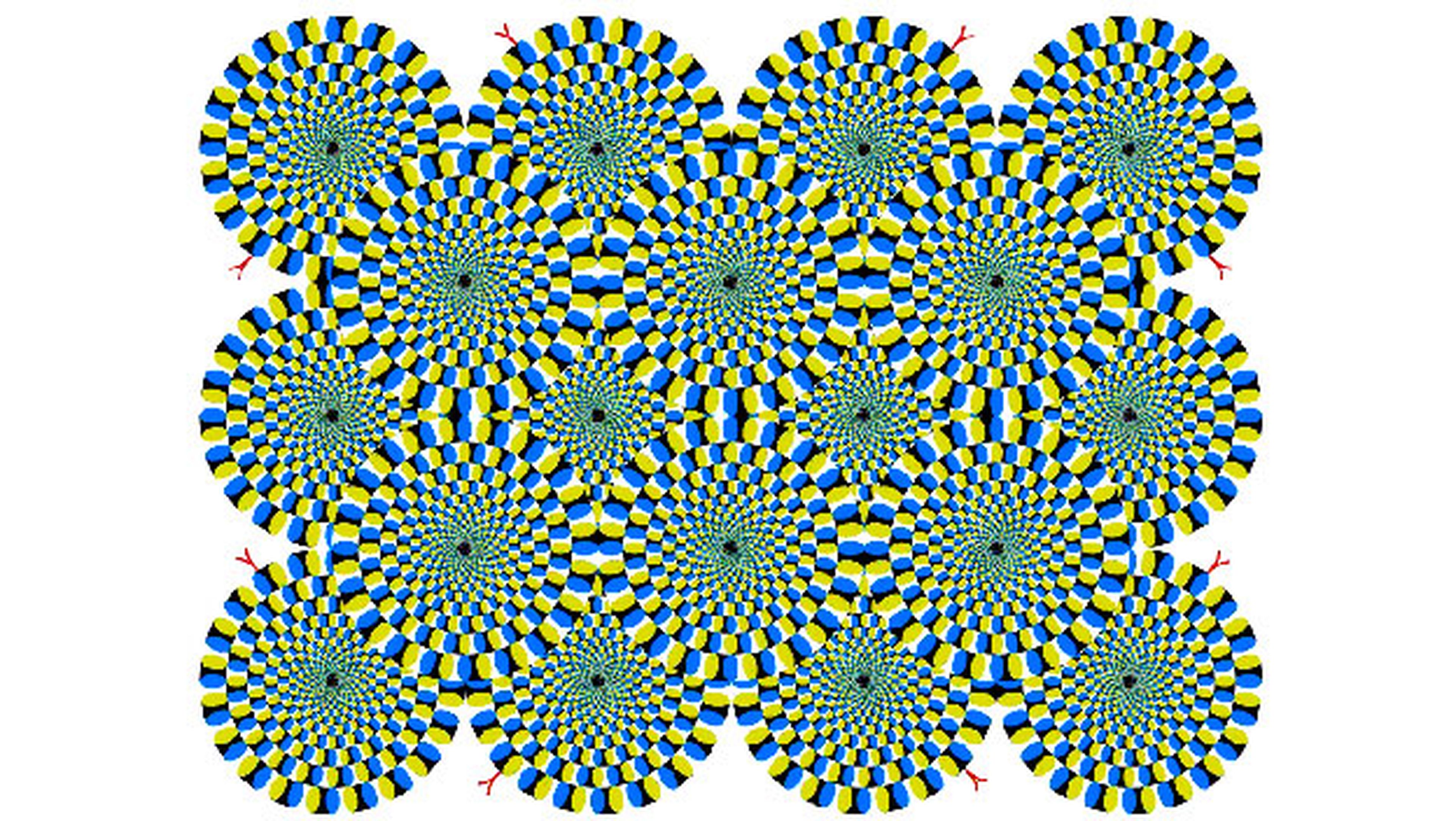 serpientes ilusion optica