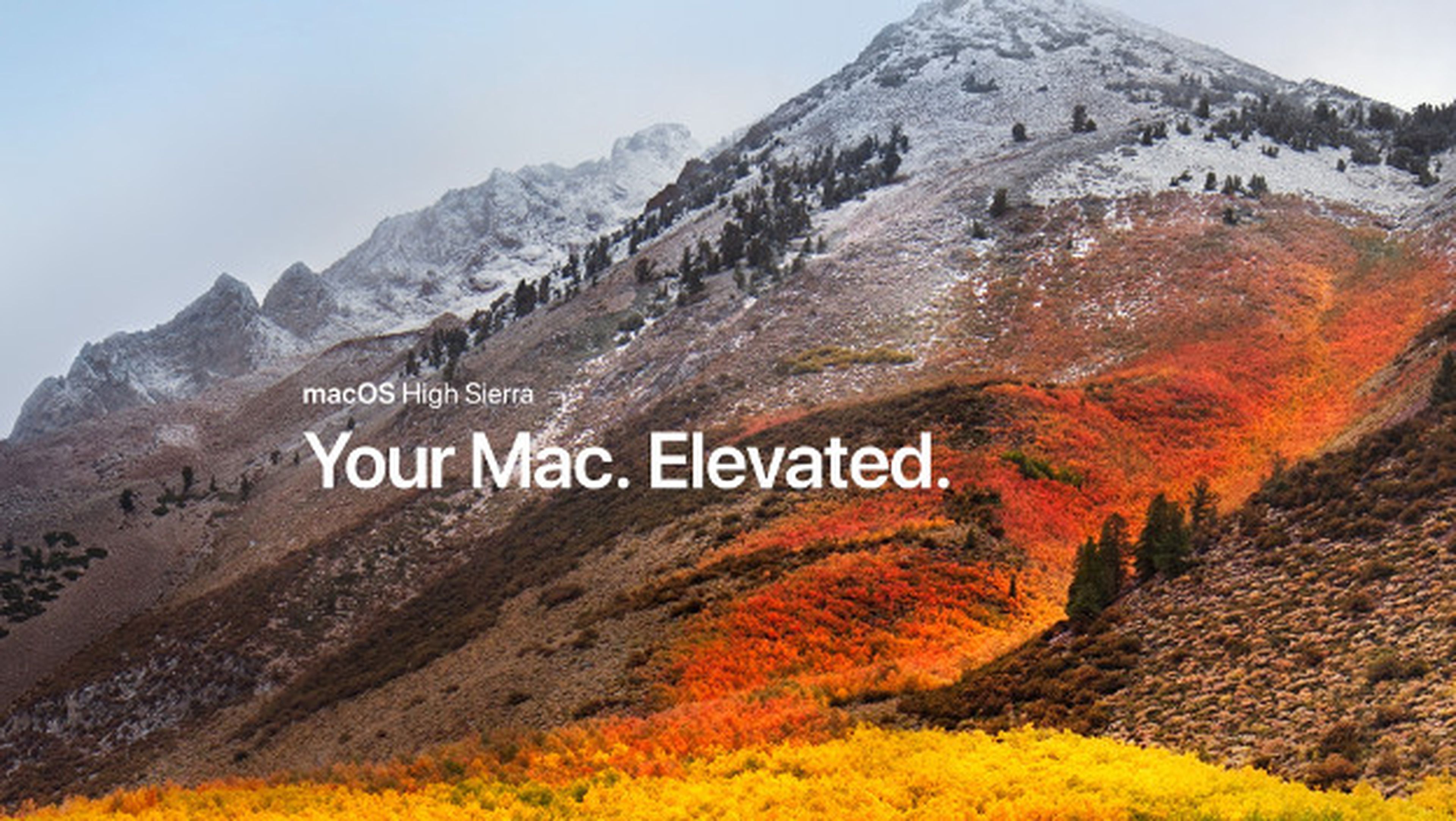 Ya puedes actualizar de forma oficial tu Mac a macOS High Sierra 10.13.