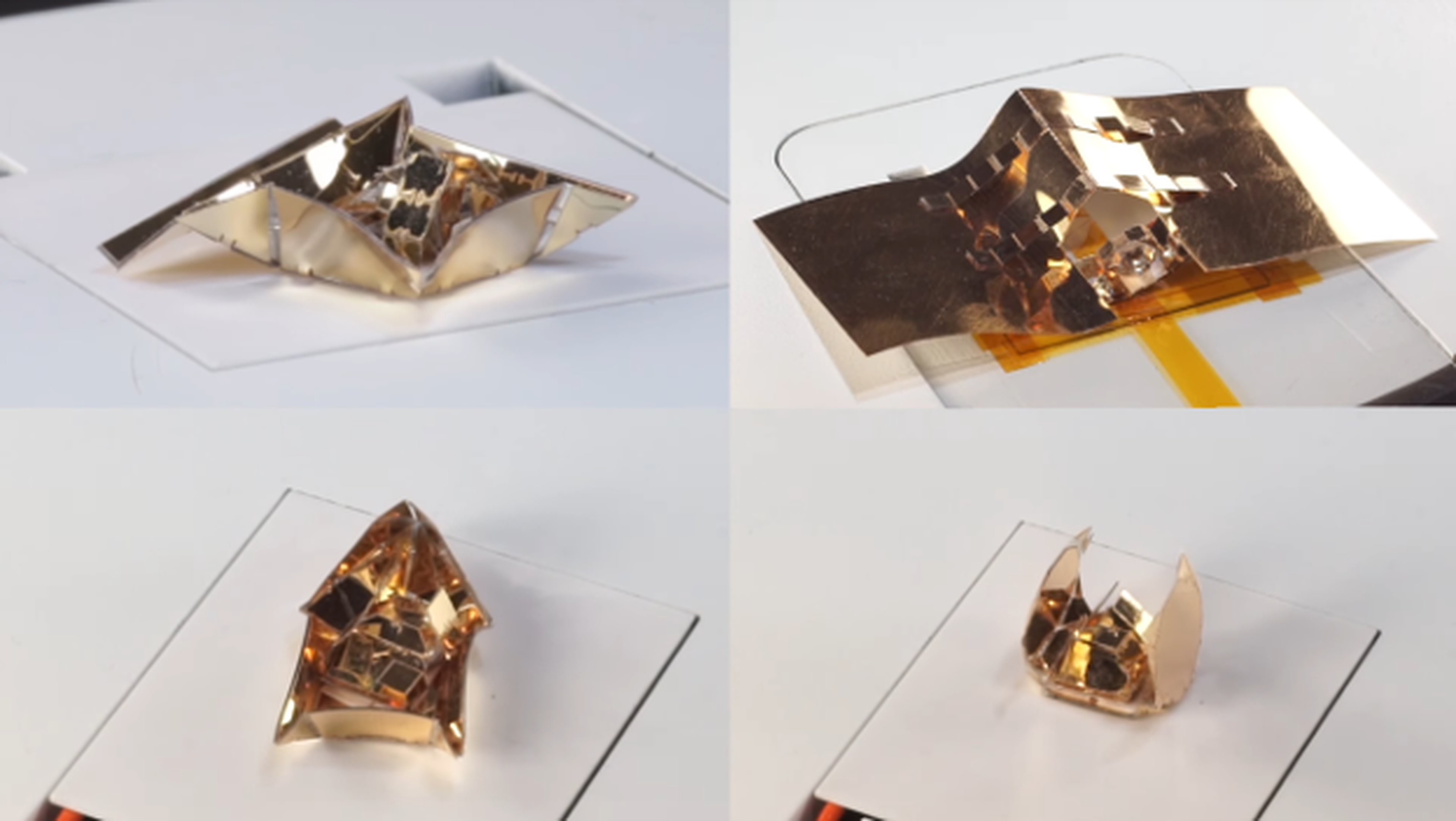 Robot origami que cambia de forma, un invento del MIT.