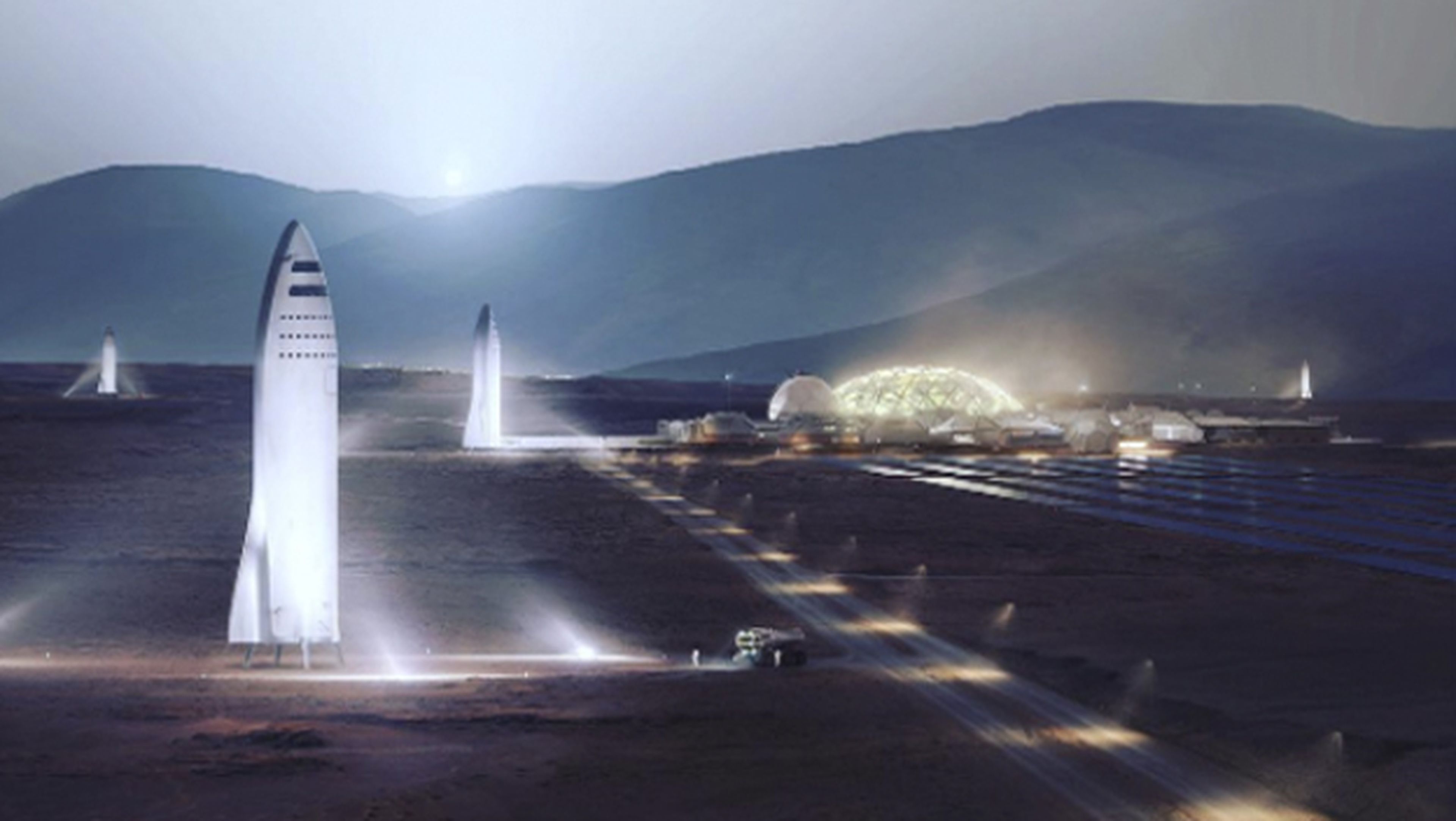 Los planes de Elon Musk para colonizar Marte con SpaceX