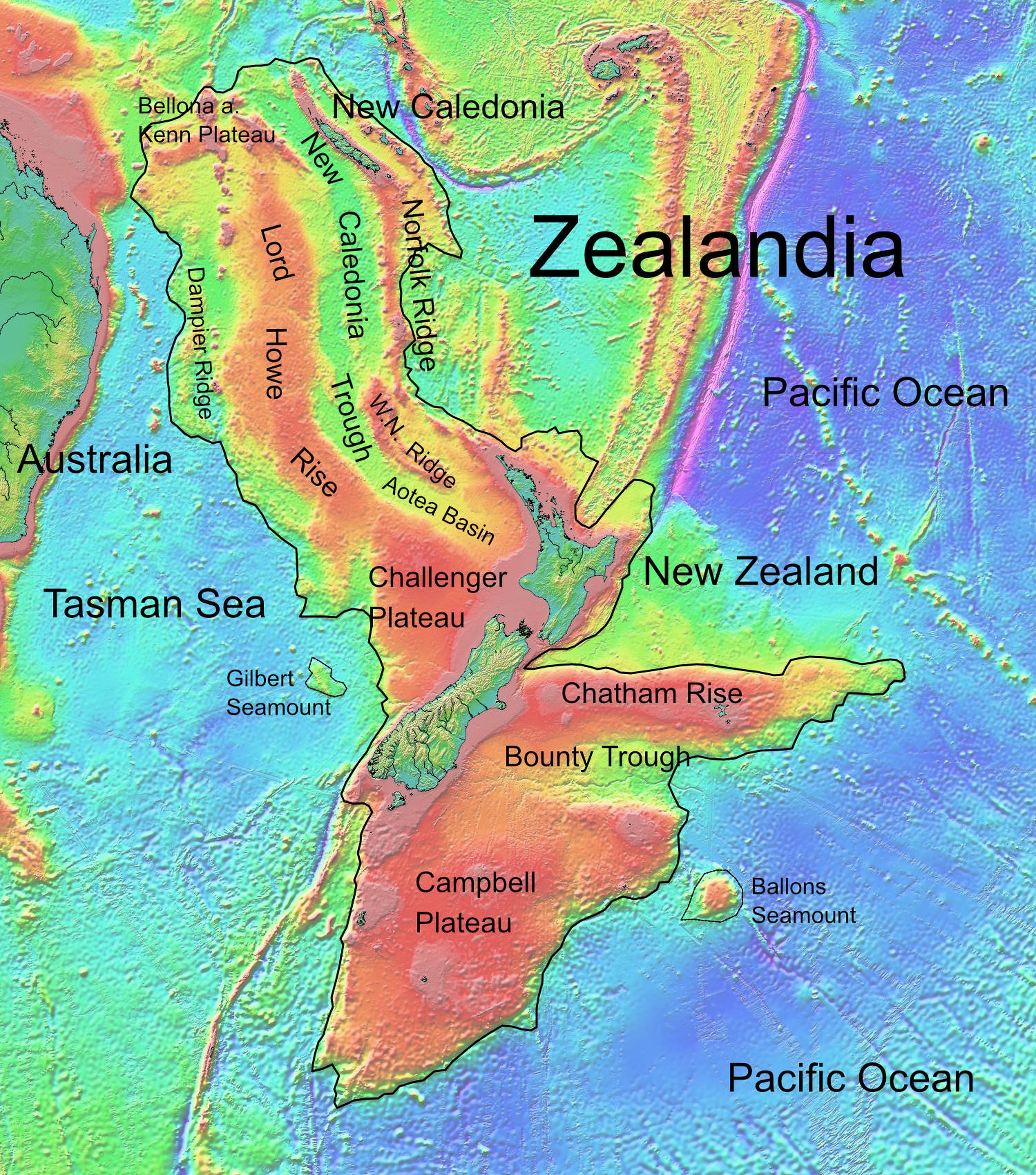 La Tierra tiene oficialmente un nuevo continente: Zelandia
