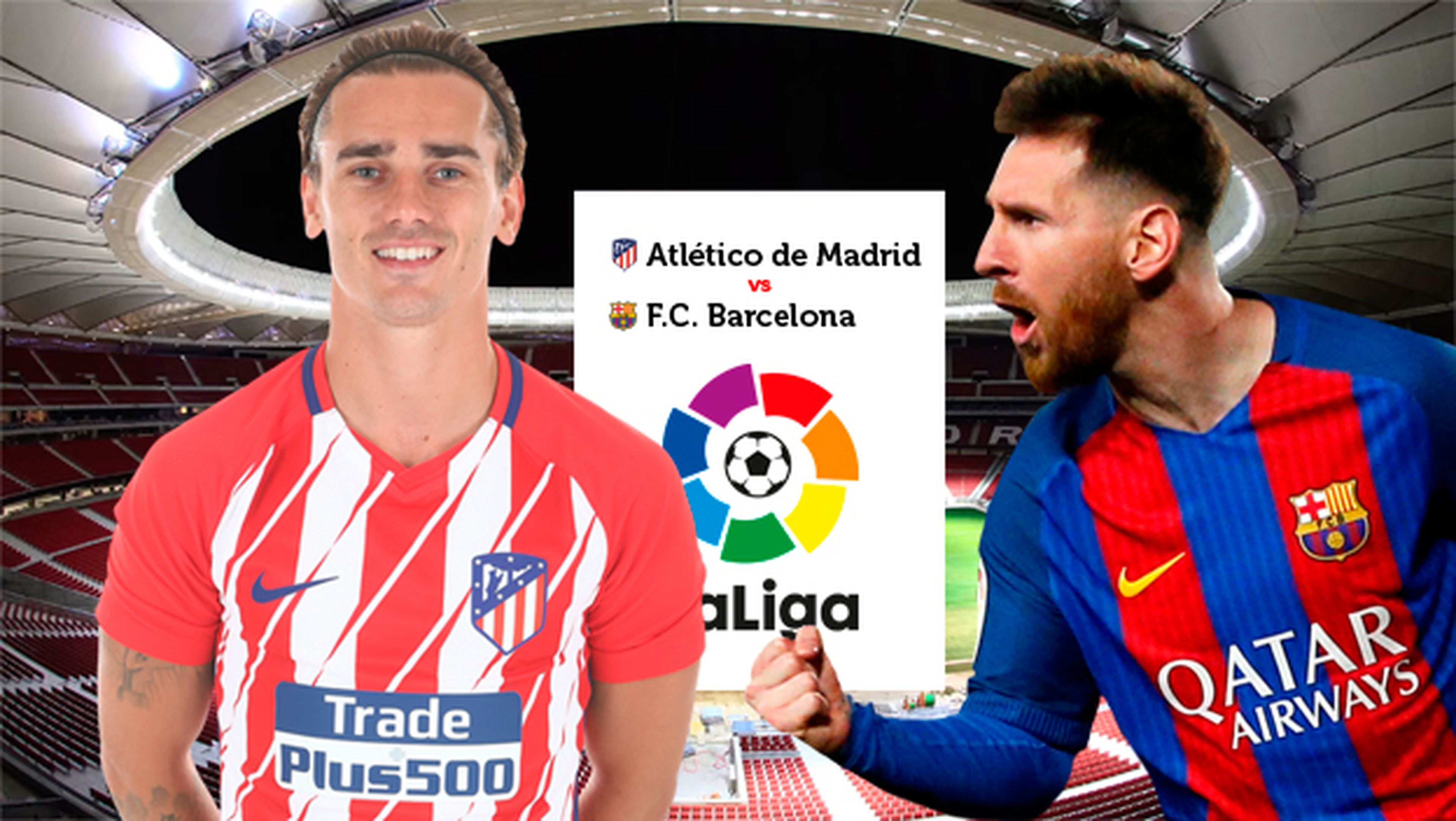 Cómo ver por internet en streaming el Atlético de Madrid - Barcelona.