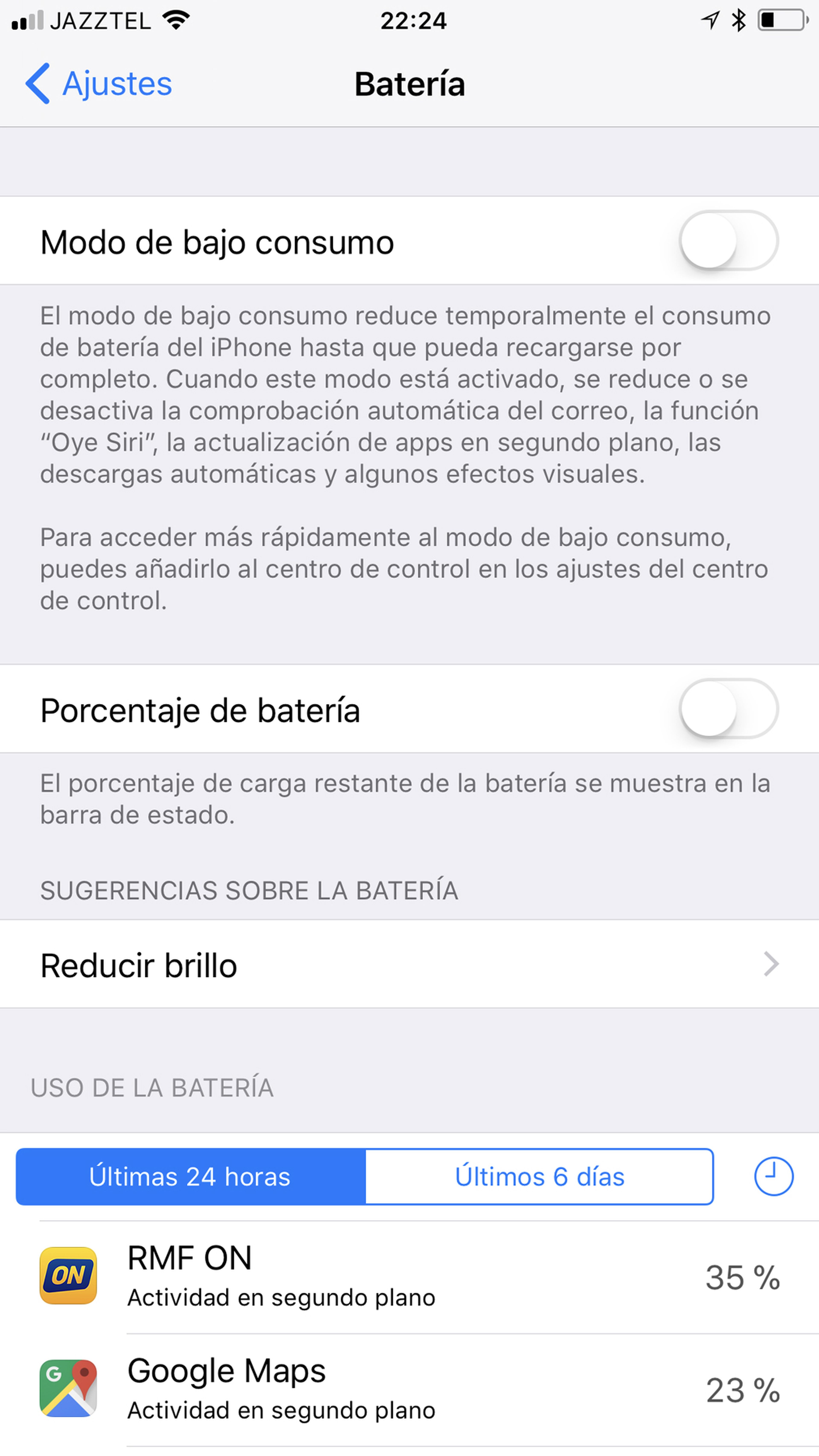 Batería del iPhone 8 Plus: consumo, autonomía y opciones de ahorro