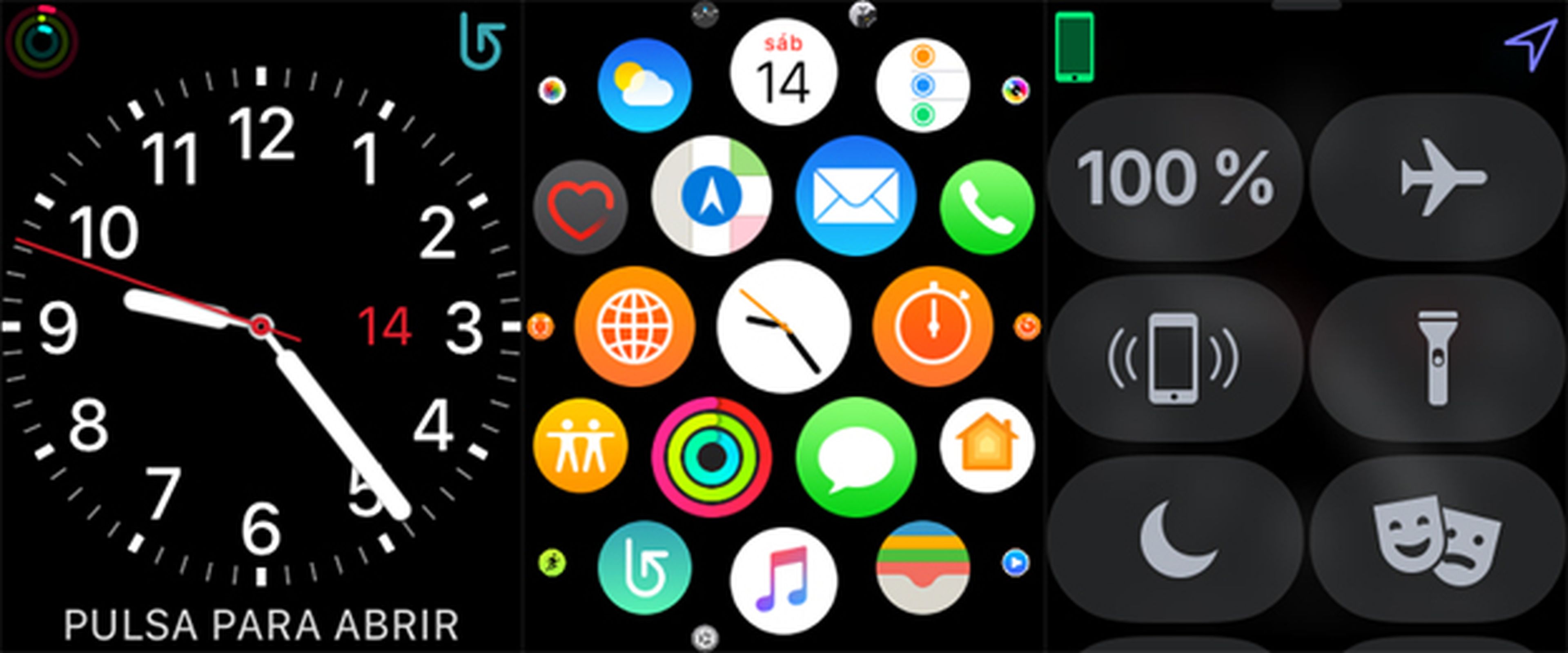 Así es la interfaz de watchOS 4 en el Apple Watch Series 3