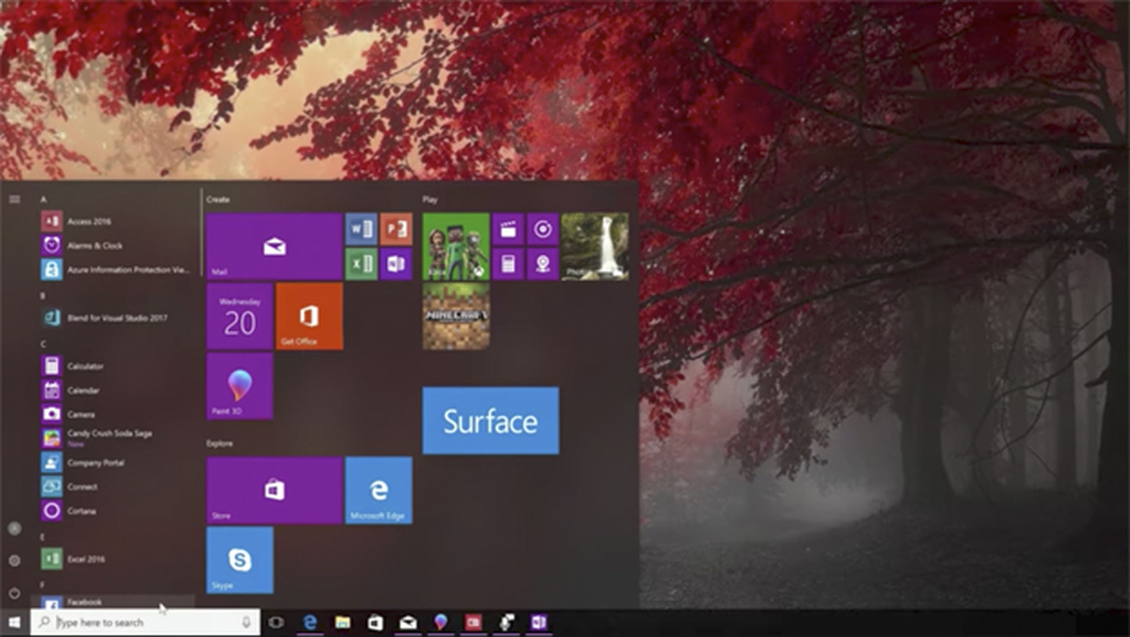 Así será Windows 10 con Fluent Design