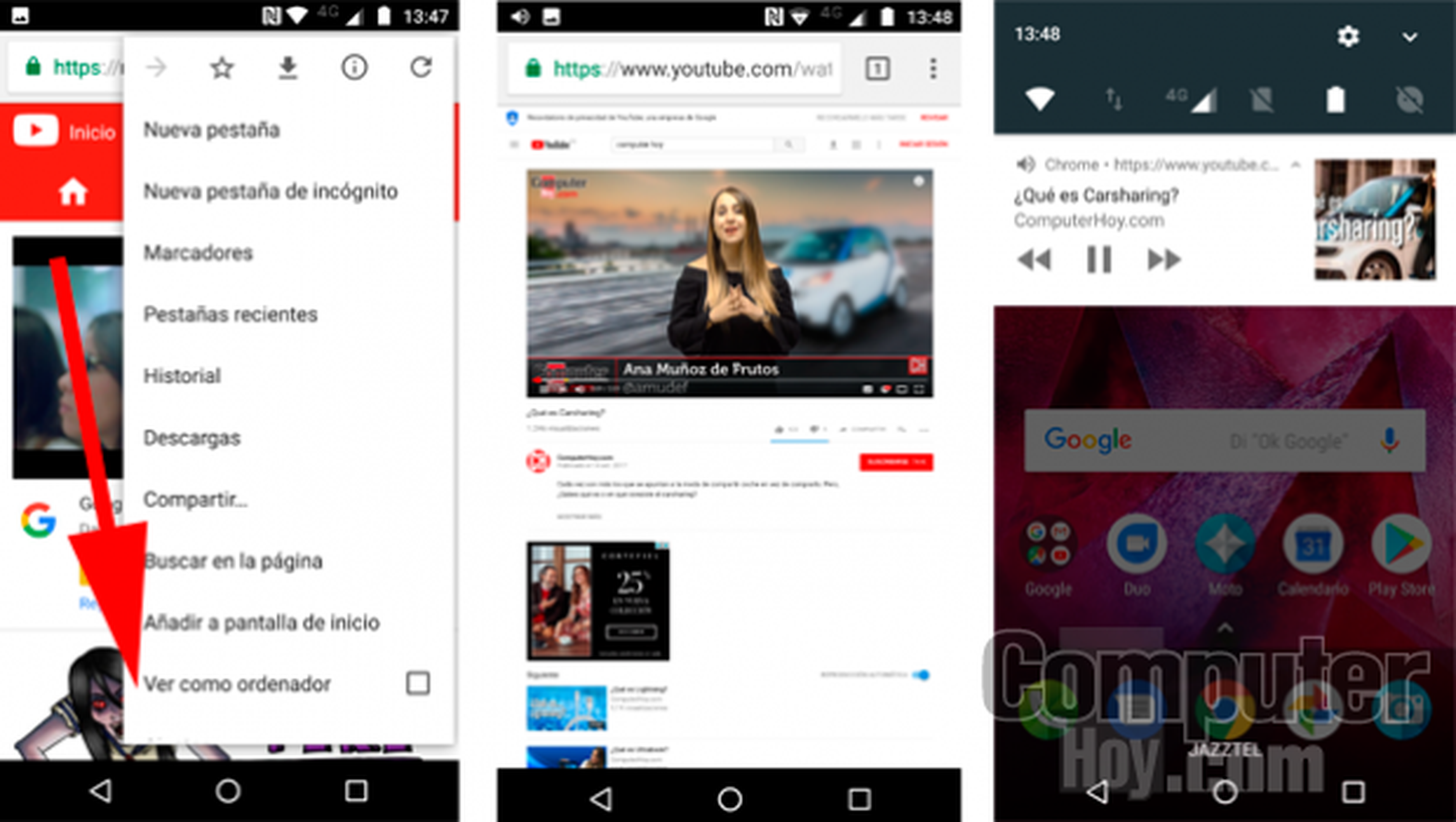 Reproducir YouTube en segundo plano para Android