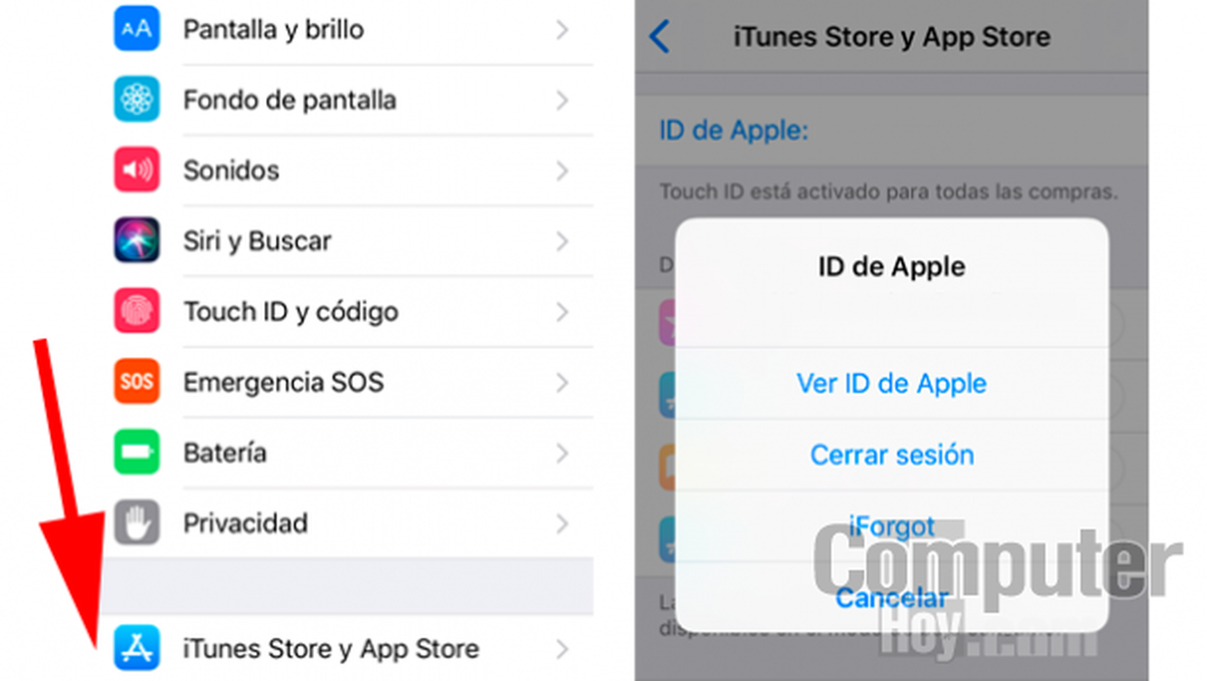 Configurar ID Apple y App Store