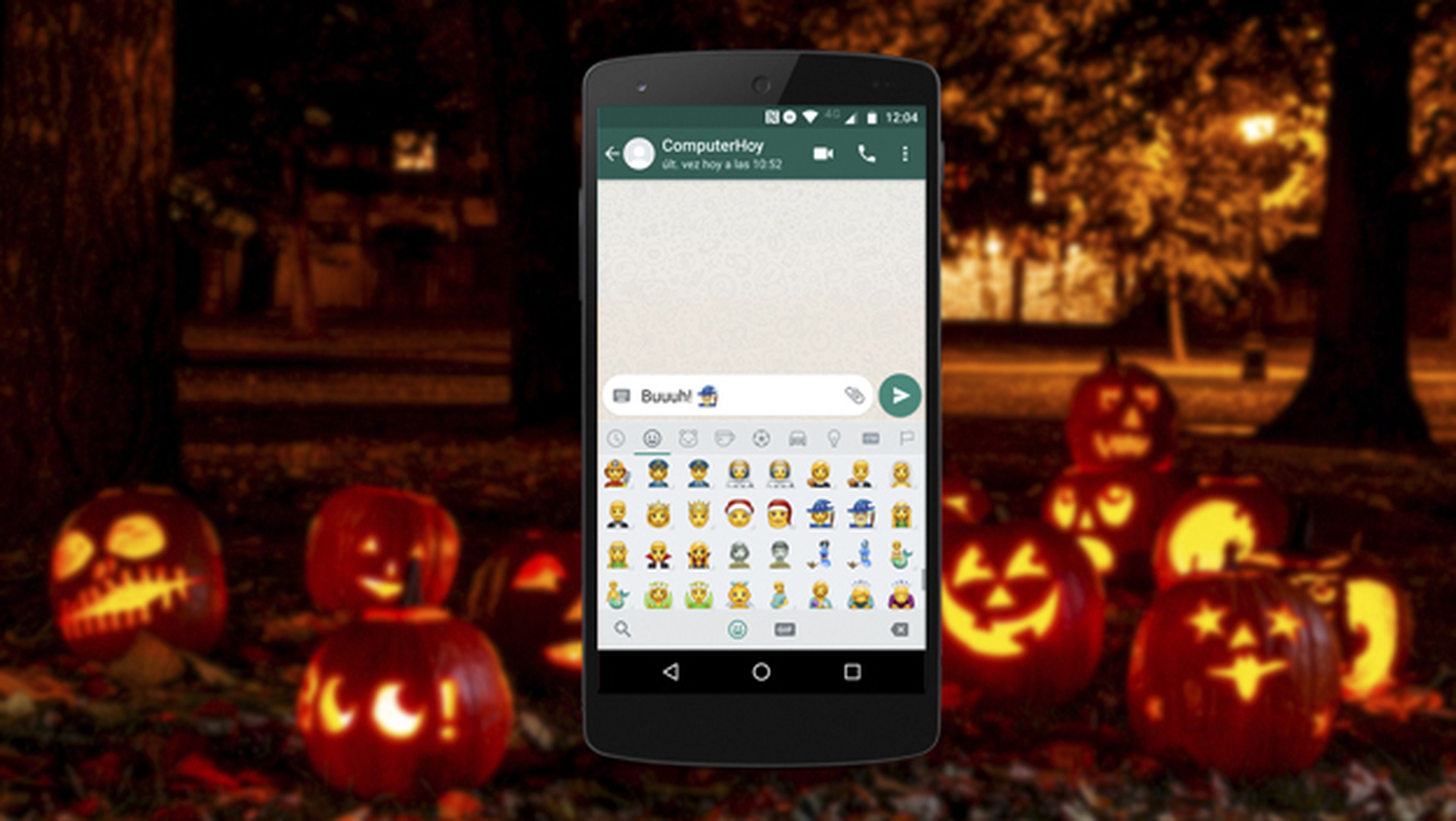 Así puedes mandar emoticonos de Halloween por WhatsApp
