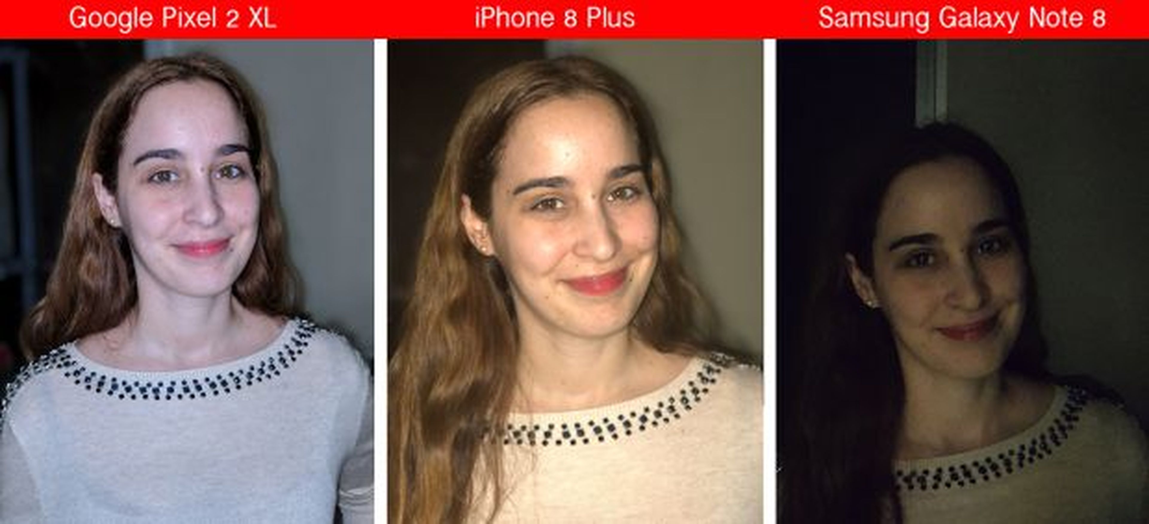 Comparativa de Modo Retrato: Pixel 2 XL vs Note 8 vs iPhone 8 Plus