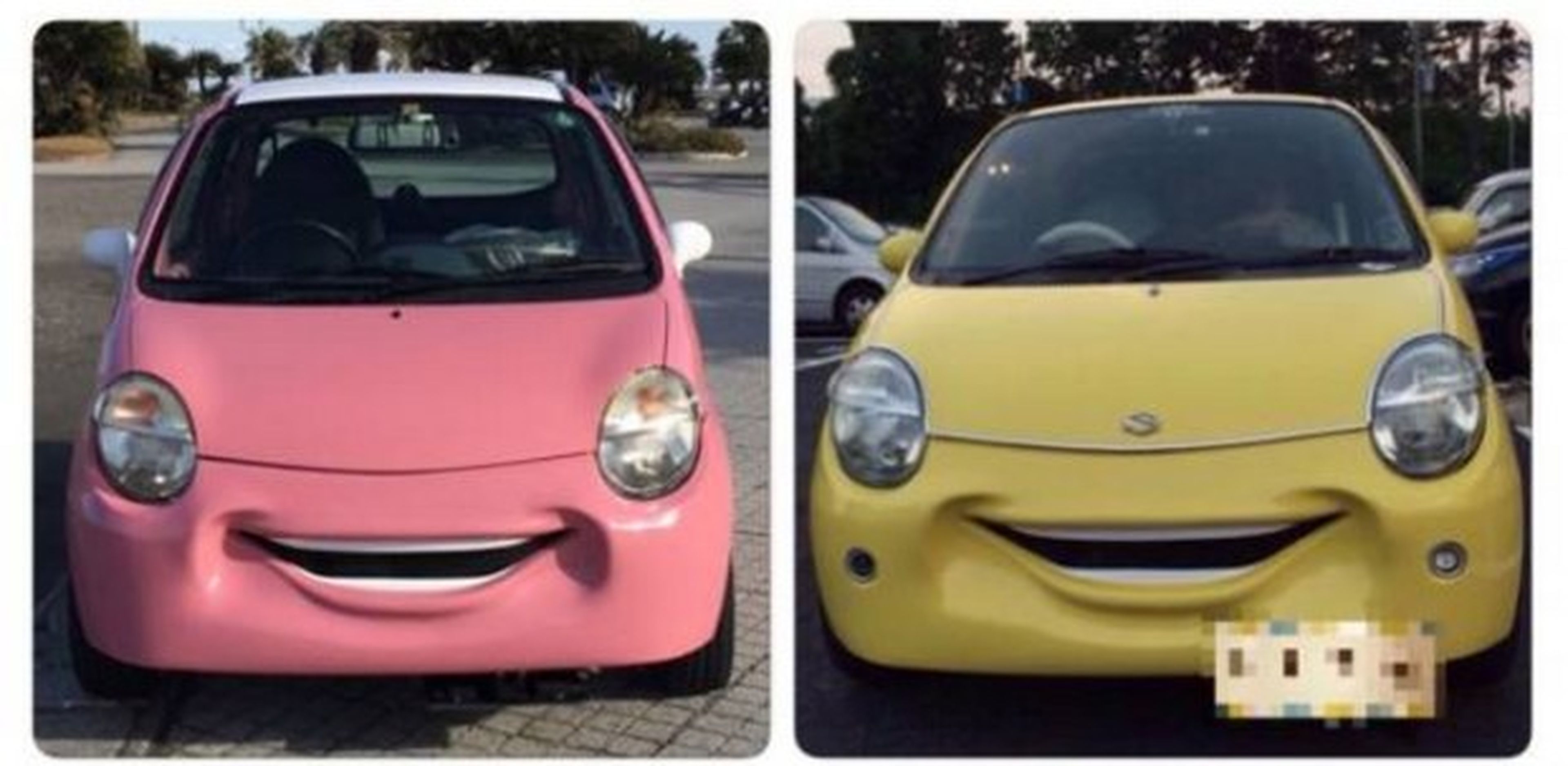 En Japón venden coches que sonríen como los de Cars