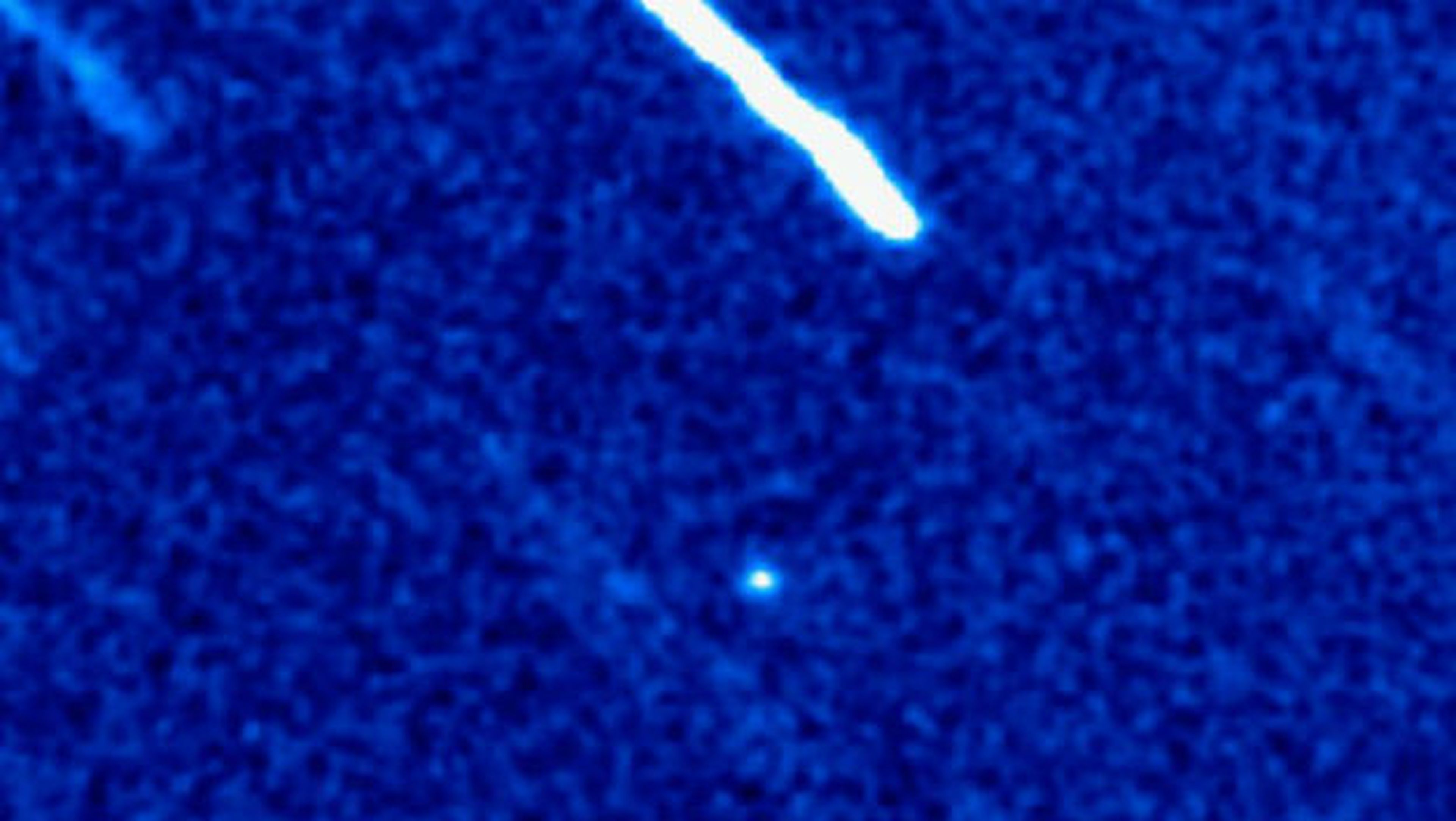 Este cometa procede de otra estrella y la ciencia trata de estudiarlo.