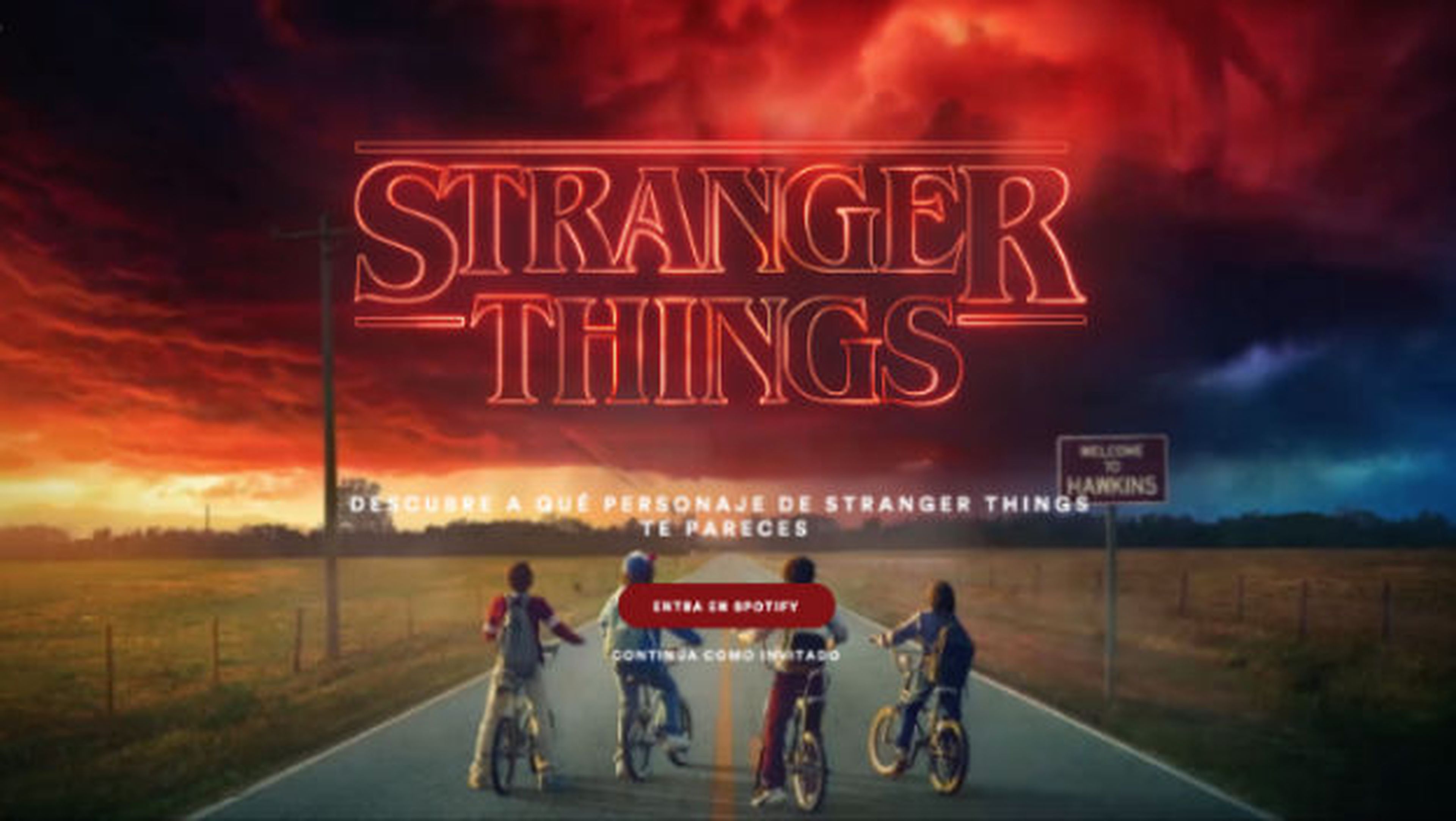 Stranger Things en Spotify, un nuevo truco para saber qué personaje eres.