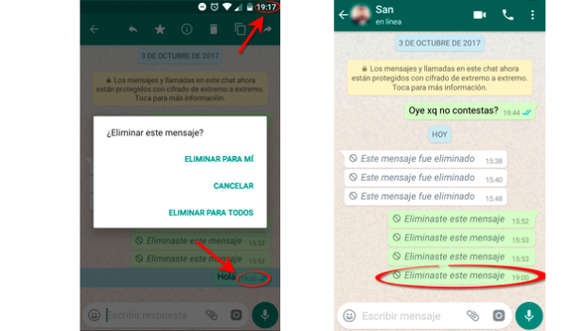 El Truco Para Borrar Mensajes De Whatsapp Tras Pasar 7 Minutos 5142
