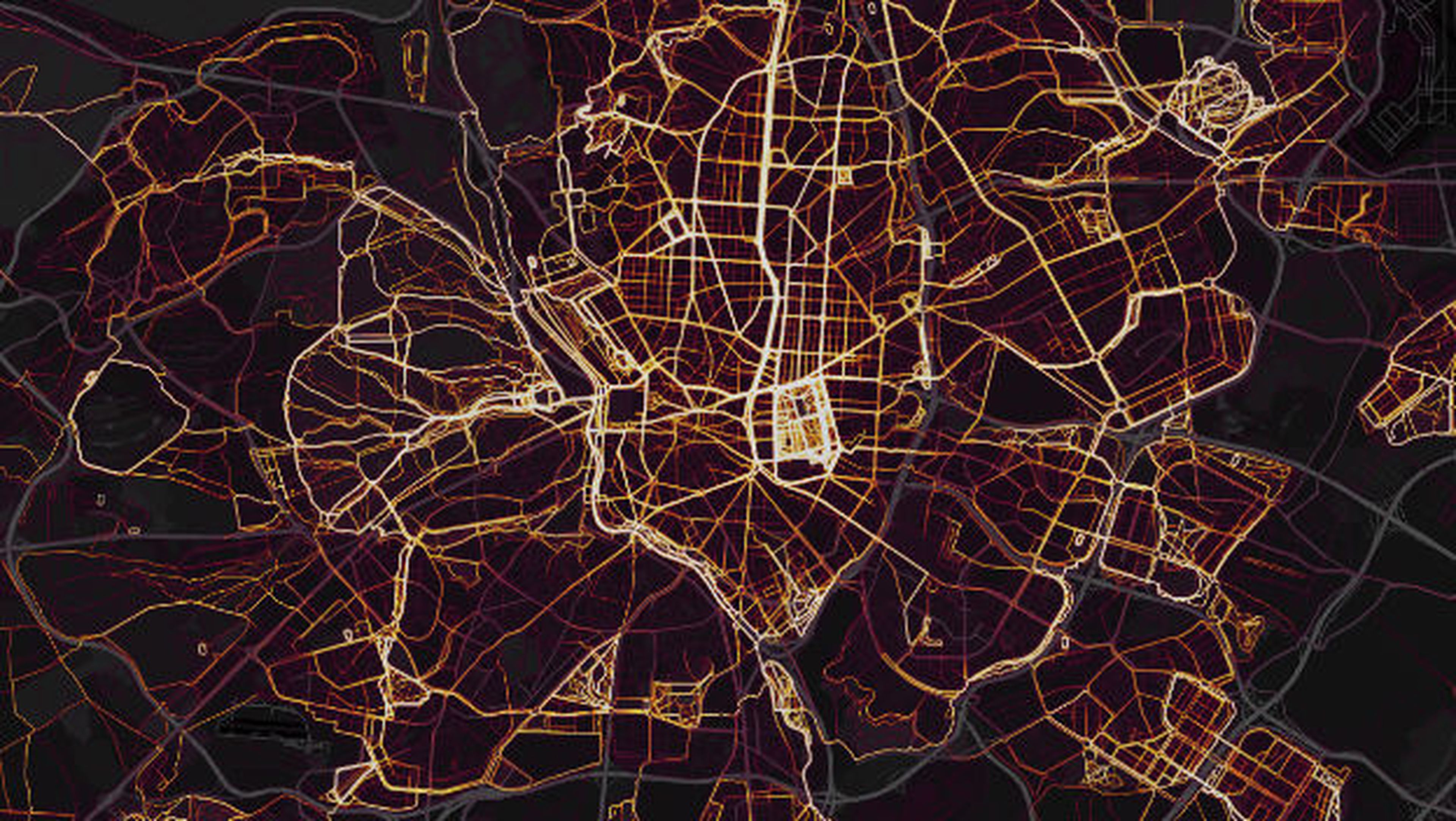 Este mapa te indica el mejor sitio para correr en tu ciudad
