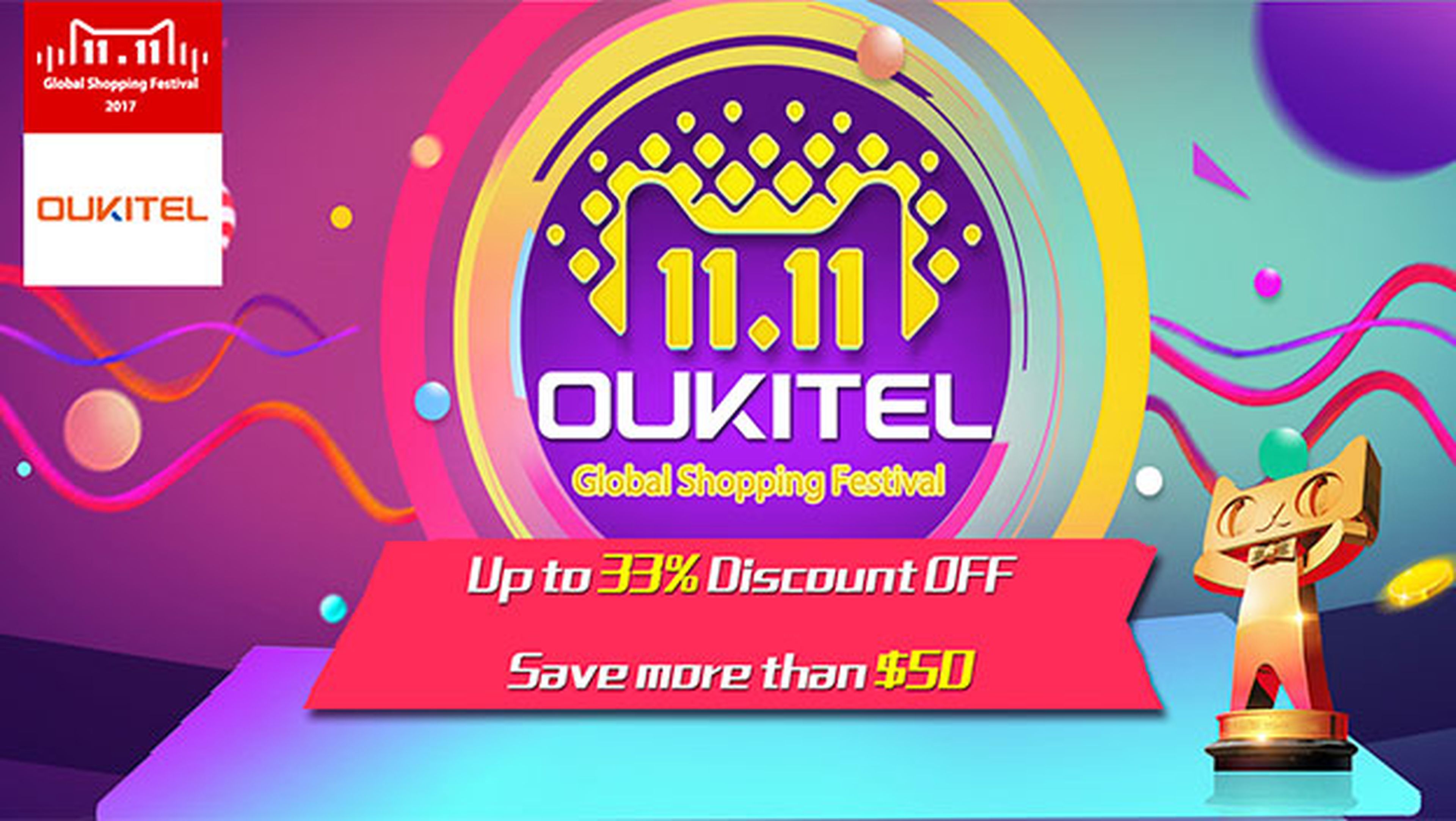 Oukitel prepara sus mejores ofertas para el 11.11