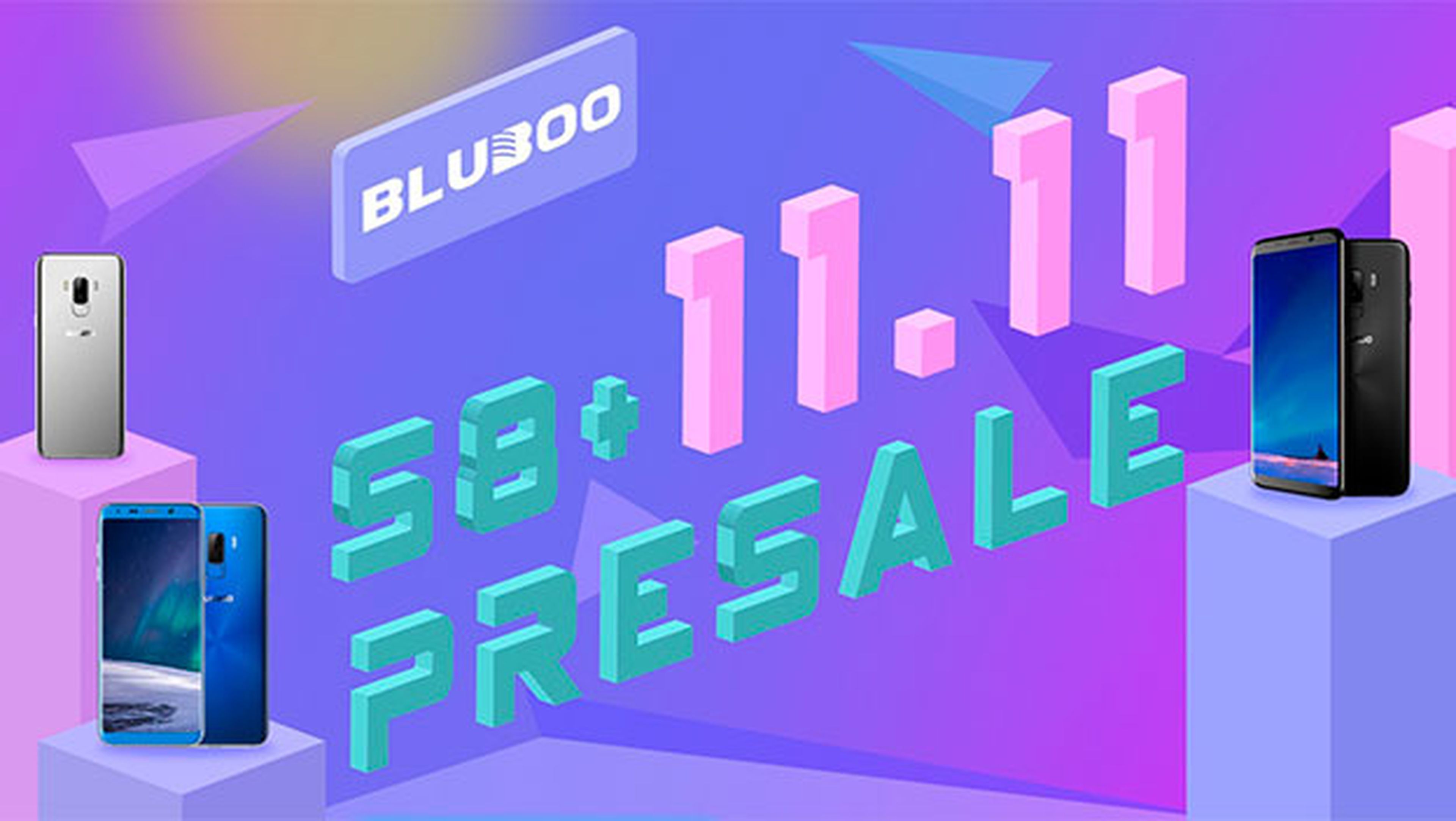 Bluboo S8+ al mejor precio de Internet solo durante el 11.11