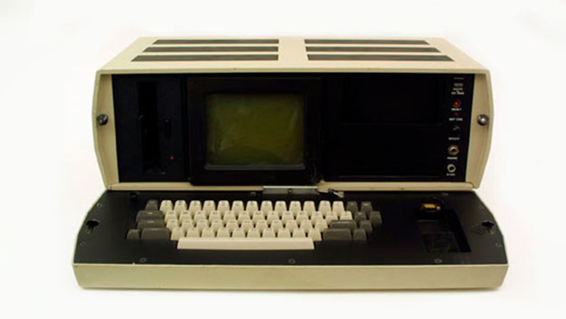 Xerox Notetaker fue el primer prototipo de un ordenador portátil.