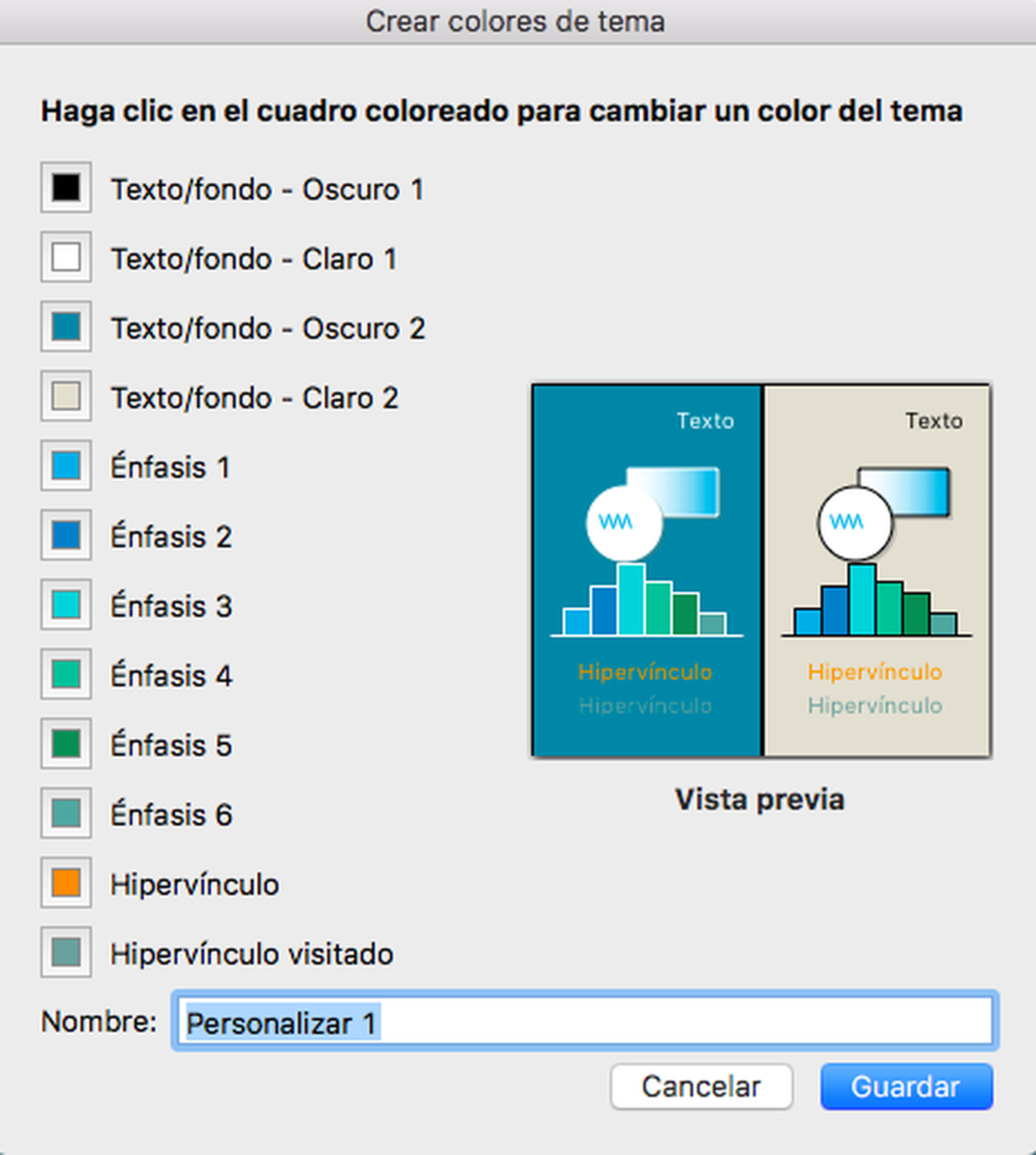 Colores PowerPoint