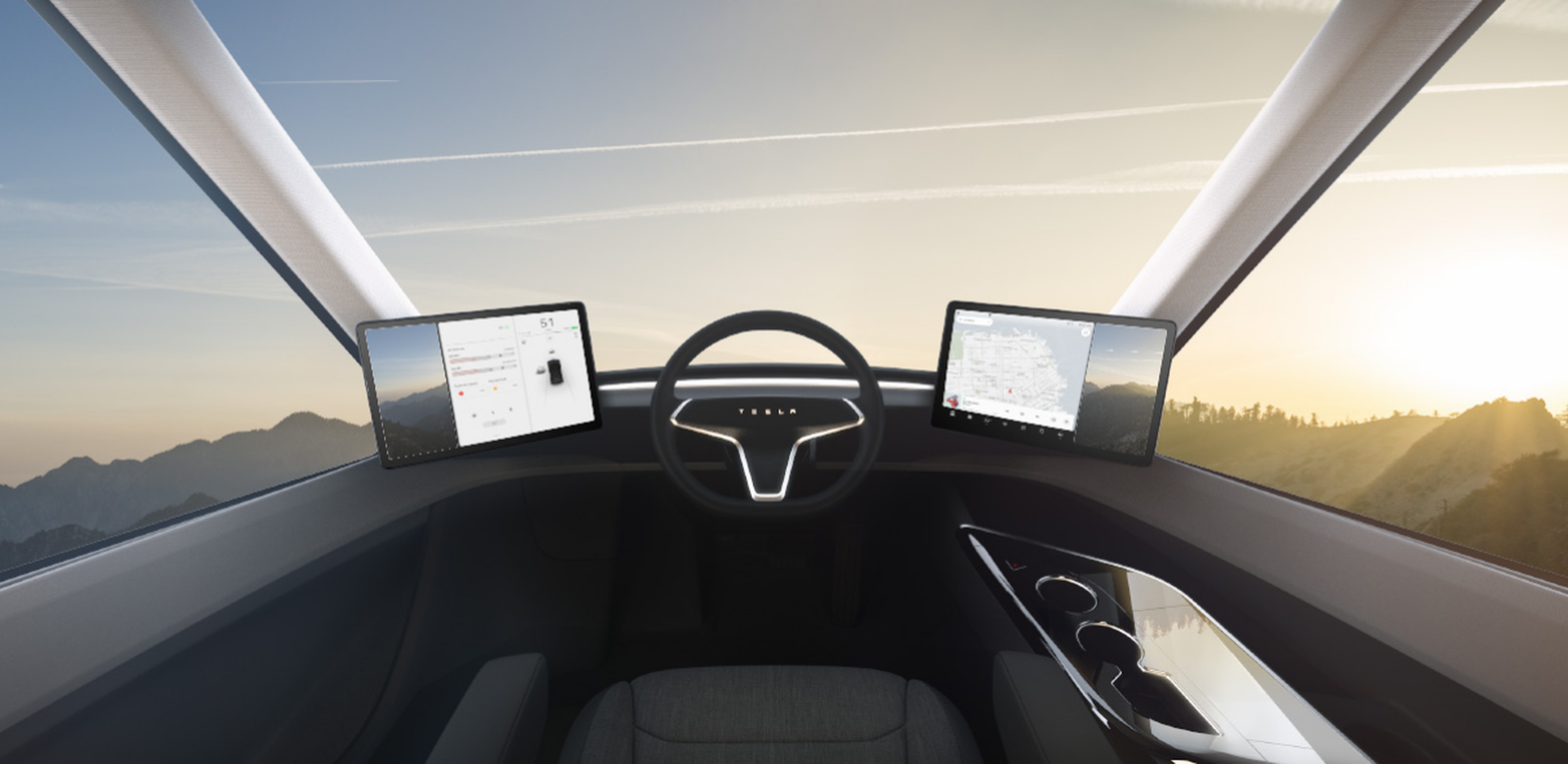 Imágenes del Tesla Semi