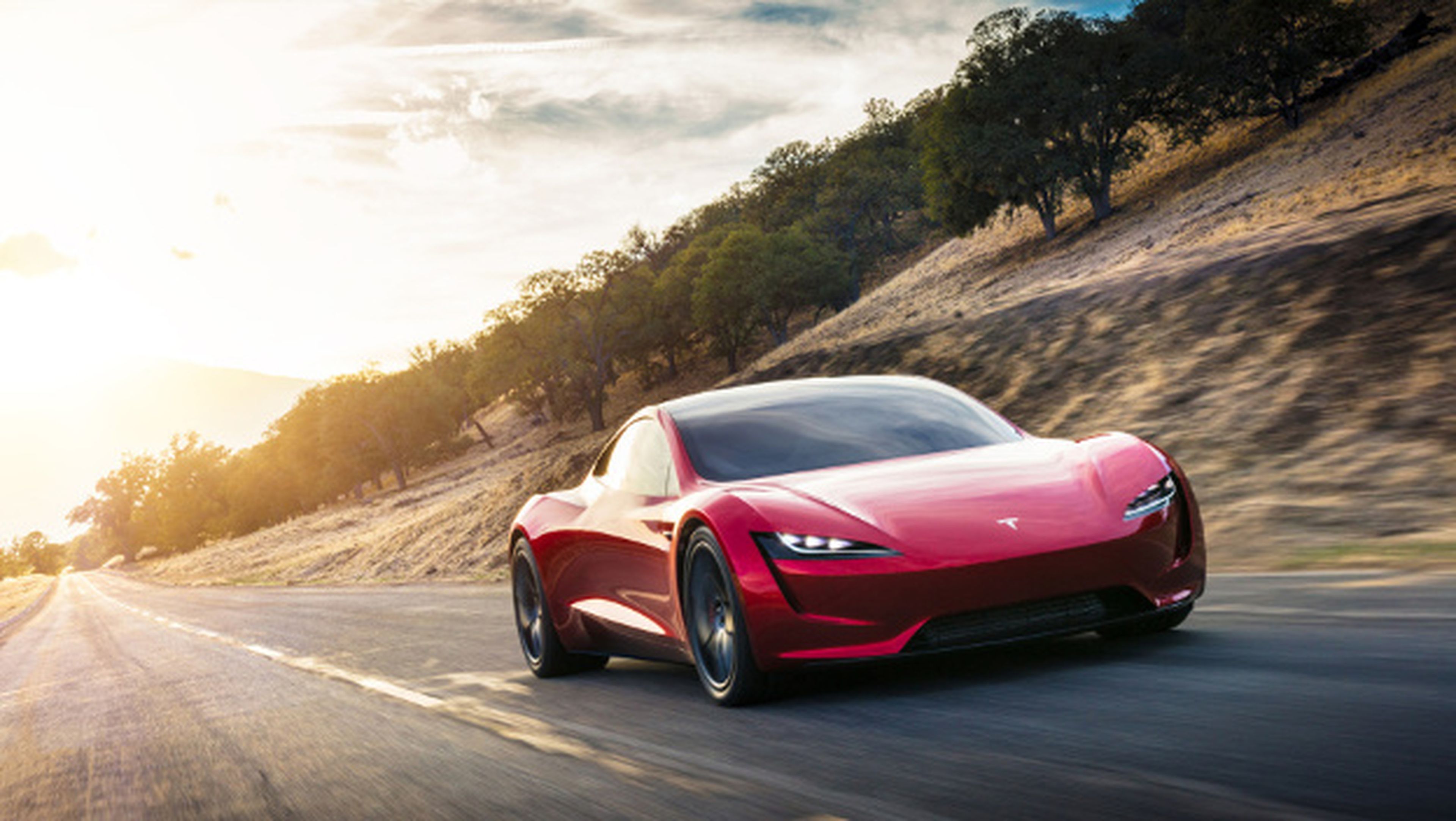 Así es el Tesla Roadster, el coche eléctrico más rápido del mundo.